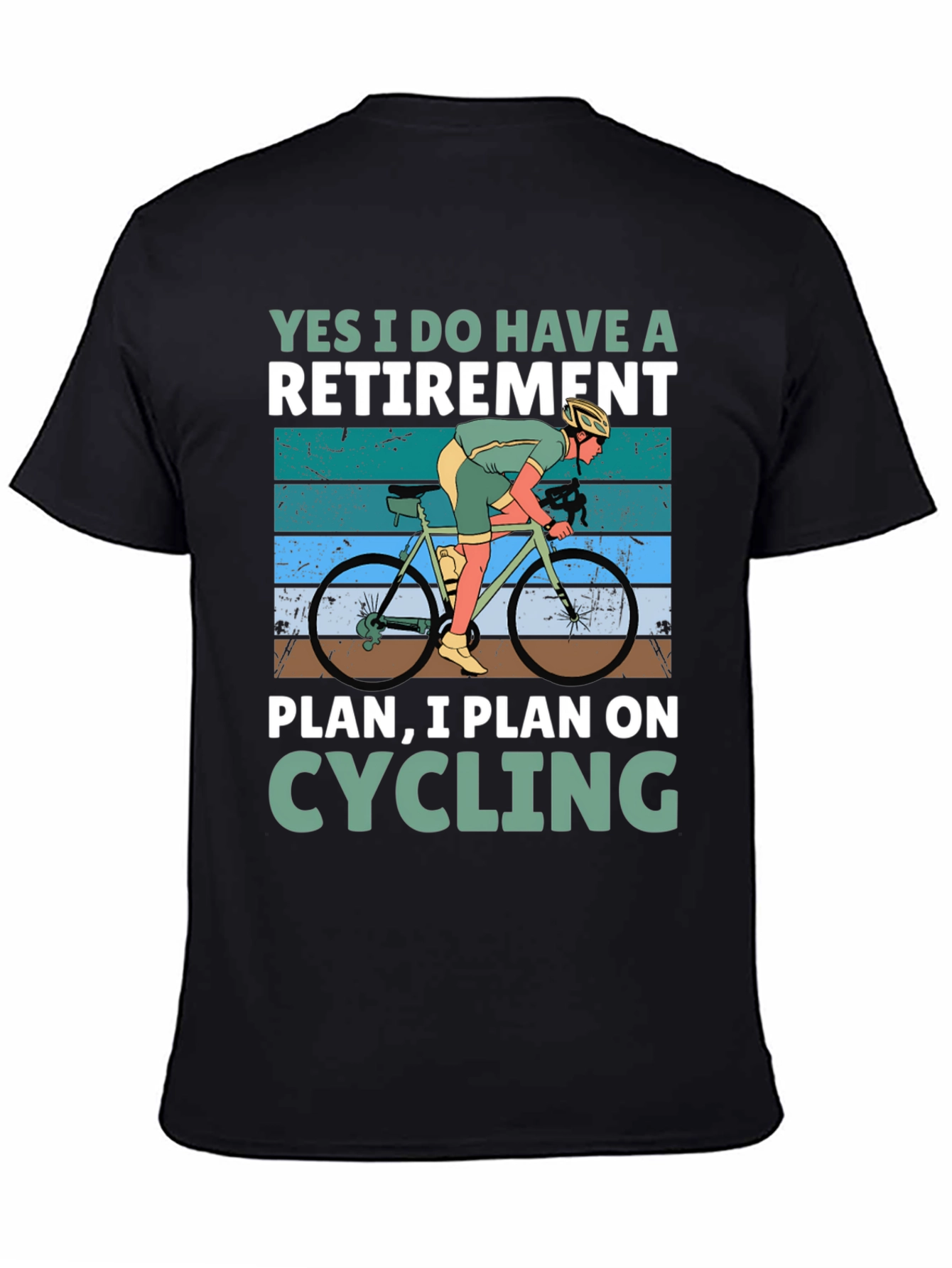 Retirement Cycling Plan T-Shirt