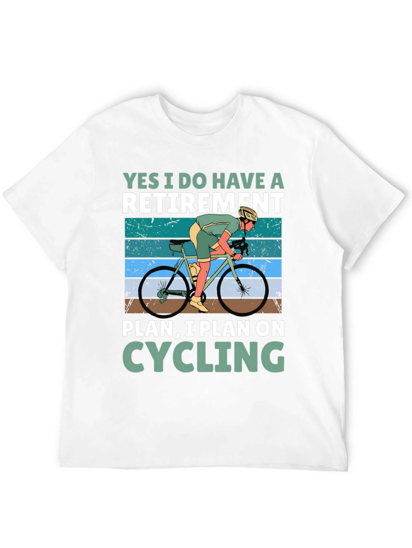 Retirement Cycling Plan T-Shirt