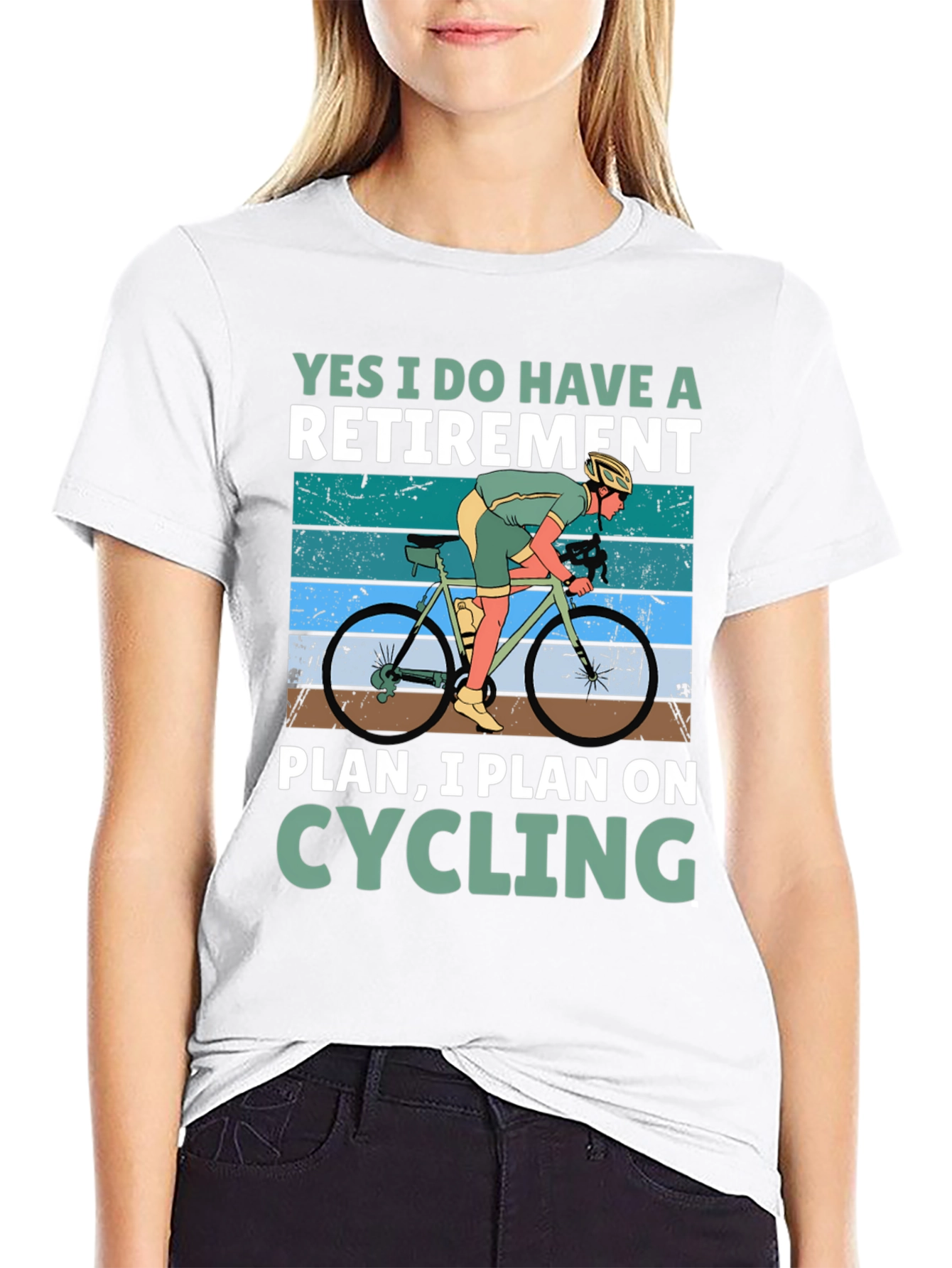 Retirement Cycling Plan T-Shirt