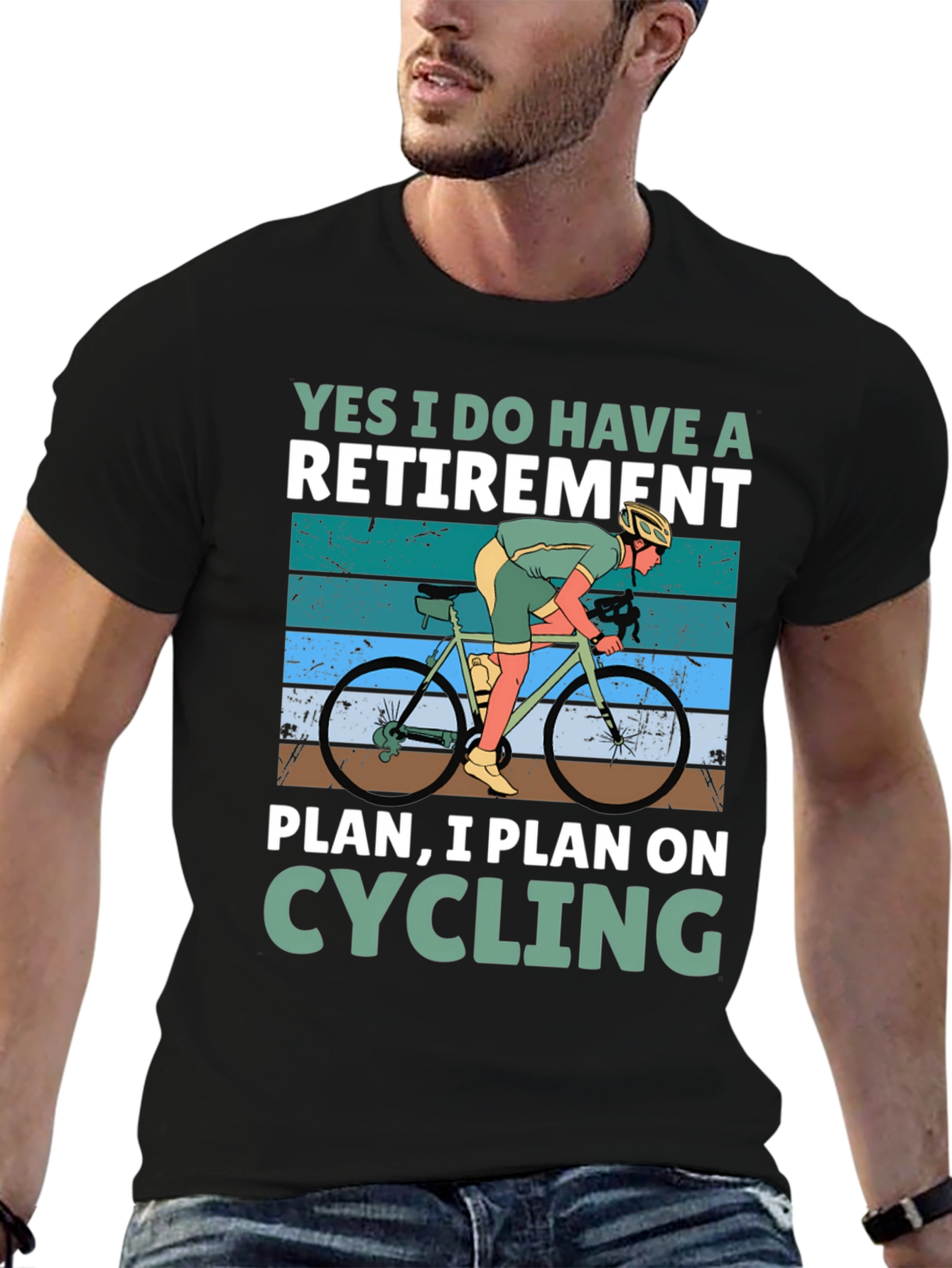 Retirement Cycling Plan T-Shirt