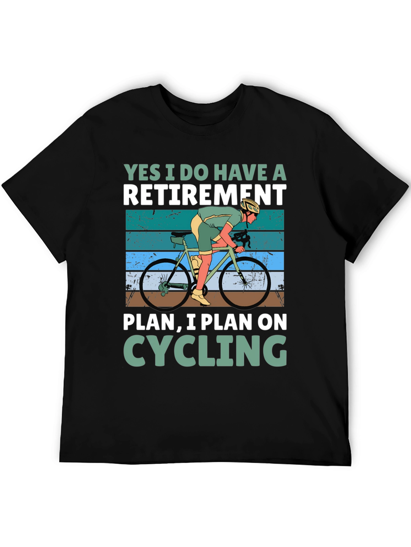 Retirement Cycling Plan T-Shirt