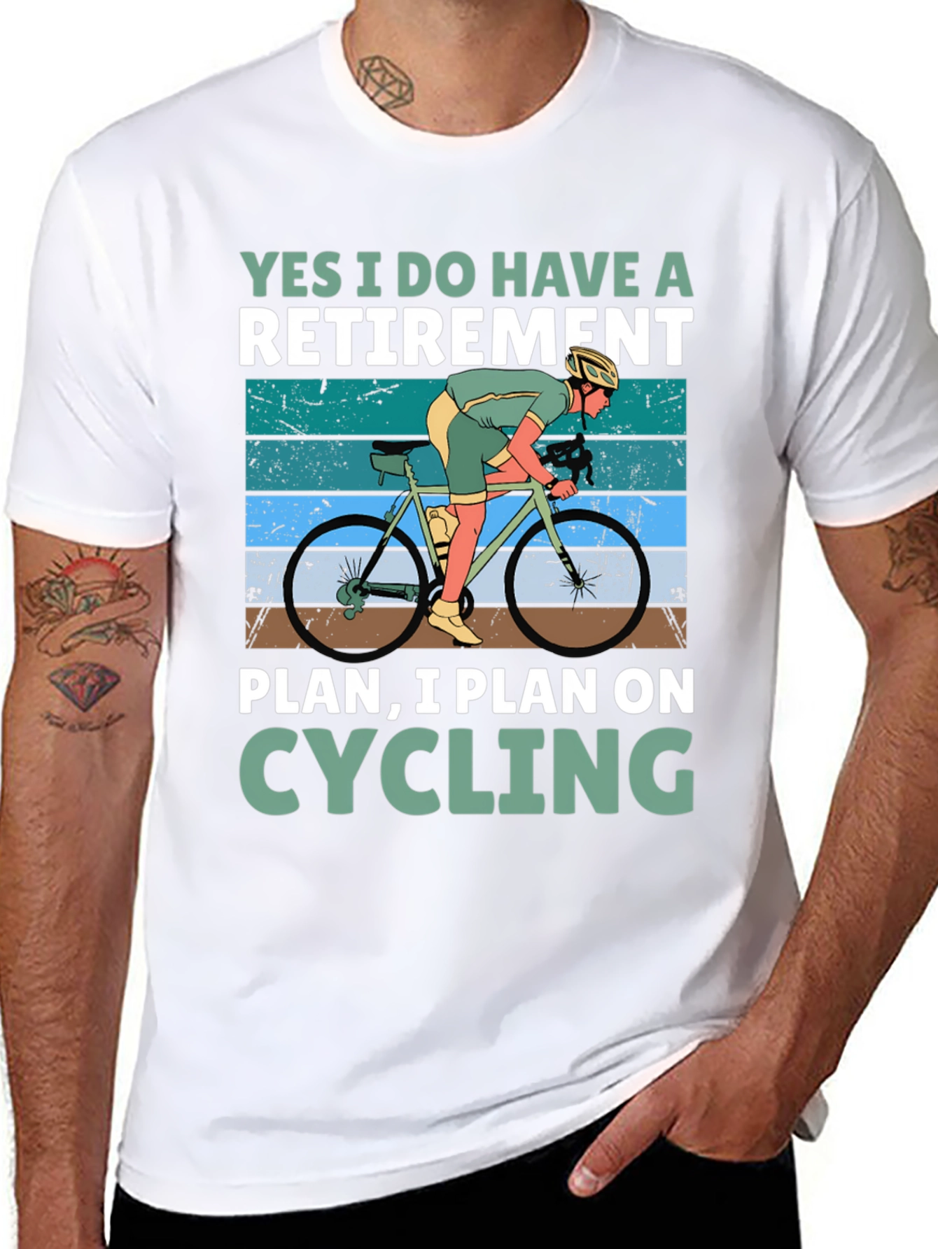 Retirement Cycling Plan T-Shirt