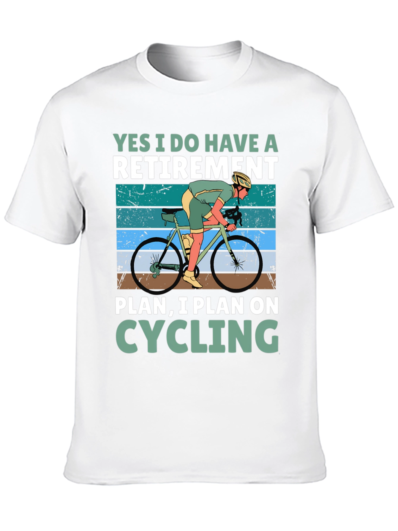 Retirement Cycling Plan T-Shirt