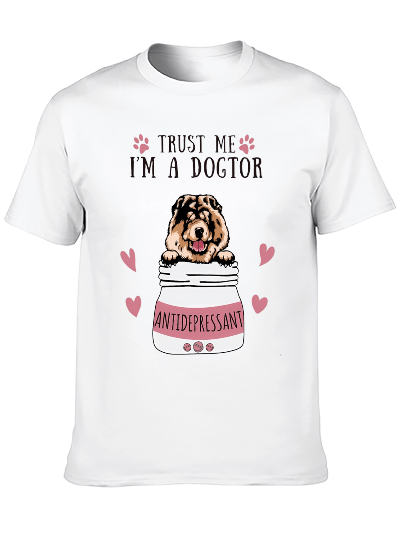 Dog Lover T-Shirt - Antidepressant Doctor