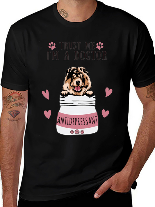 Dog Lover T-Shirt - Antidepressant Doctor