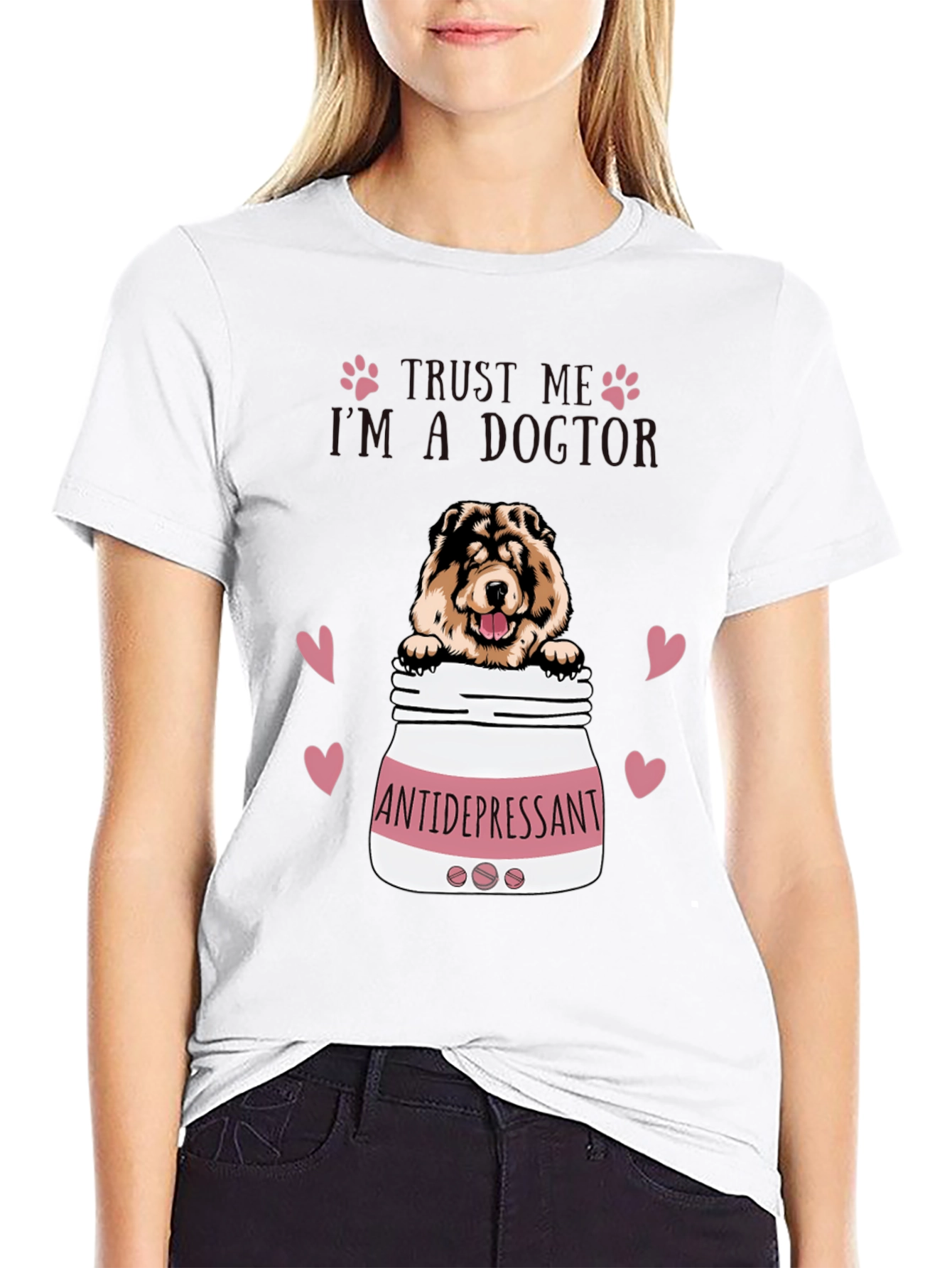 Dog Lover T-Shirt - Antidepressant Doctor