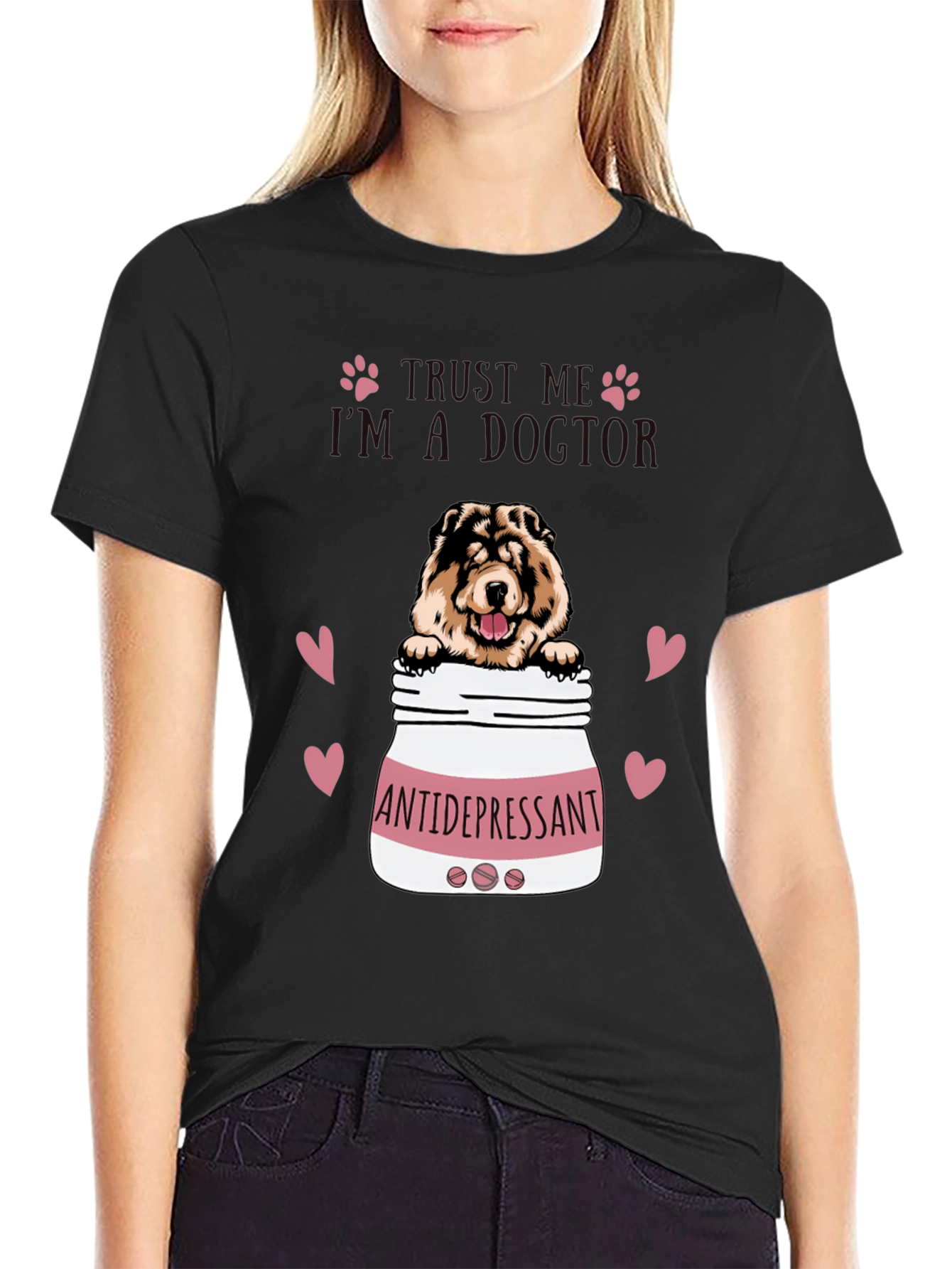 Dog Lover T-Shirt - Antidepressant Doctor