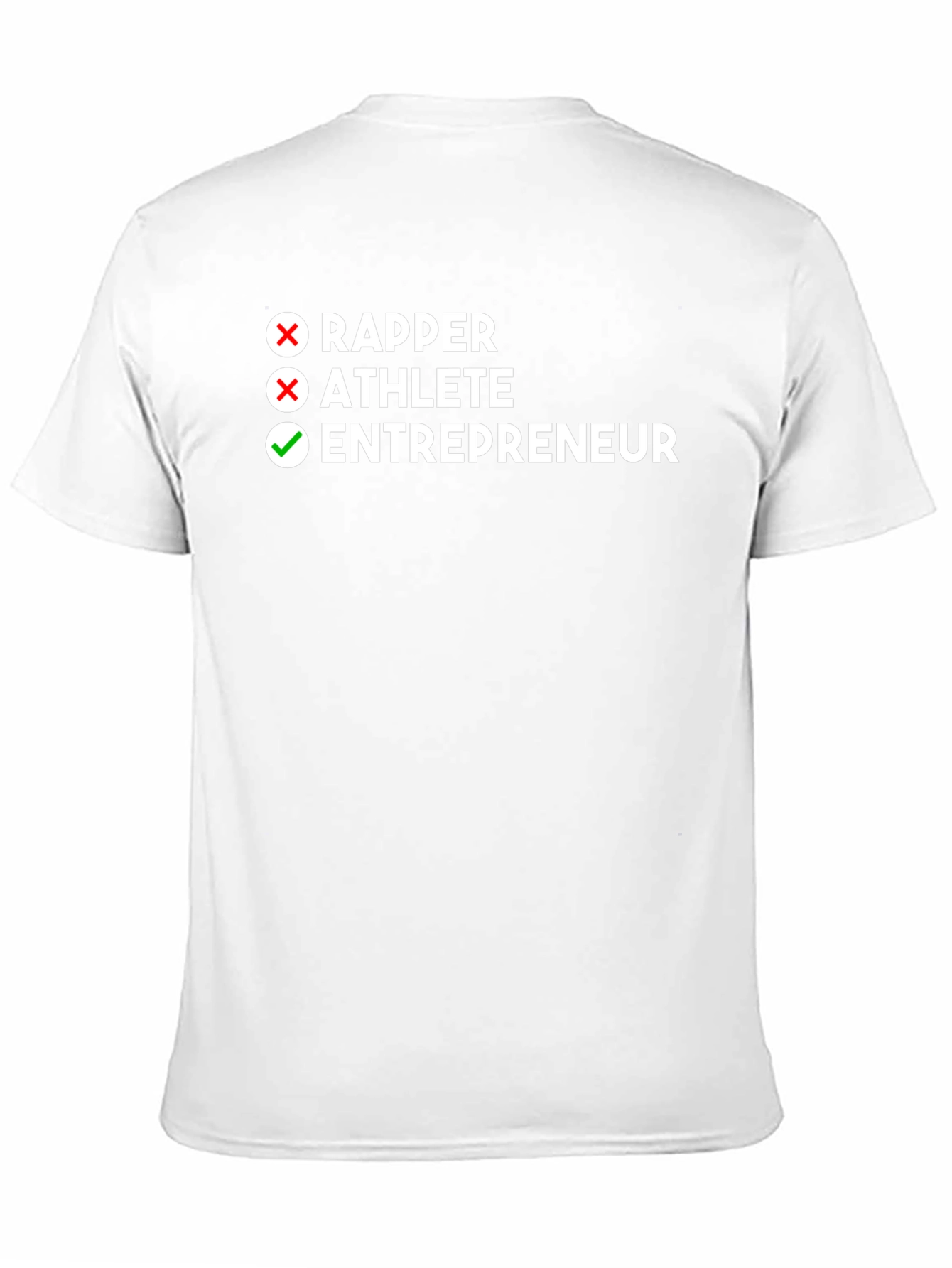 Entrepreneur Choice T-Shirt - Novelty Career Tee