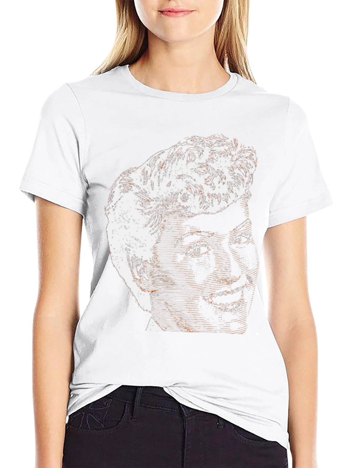 Retro Graphic Tee - Rockabilly Style