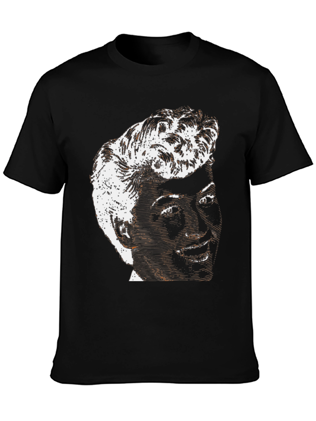 Retro Graphic Tee - Rockabilly Style