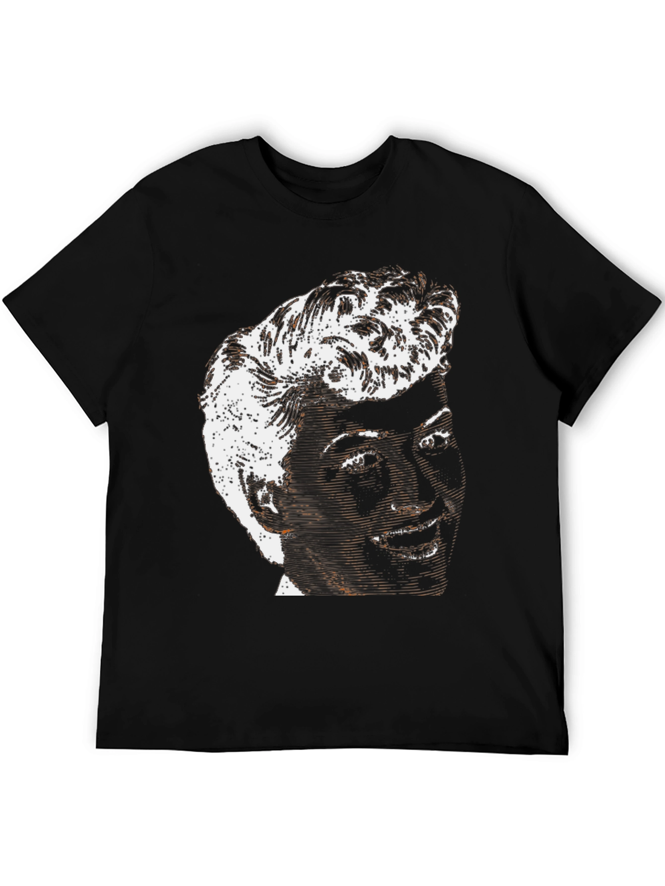 Retro Graphic Tee - Rockabilly Style