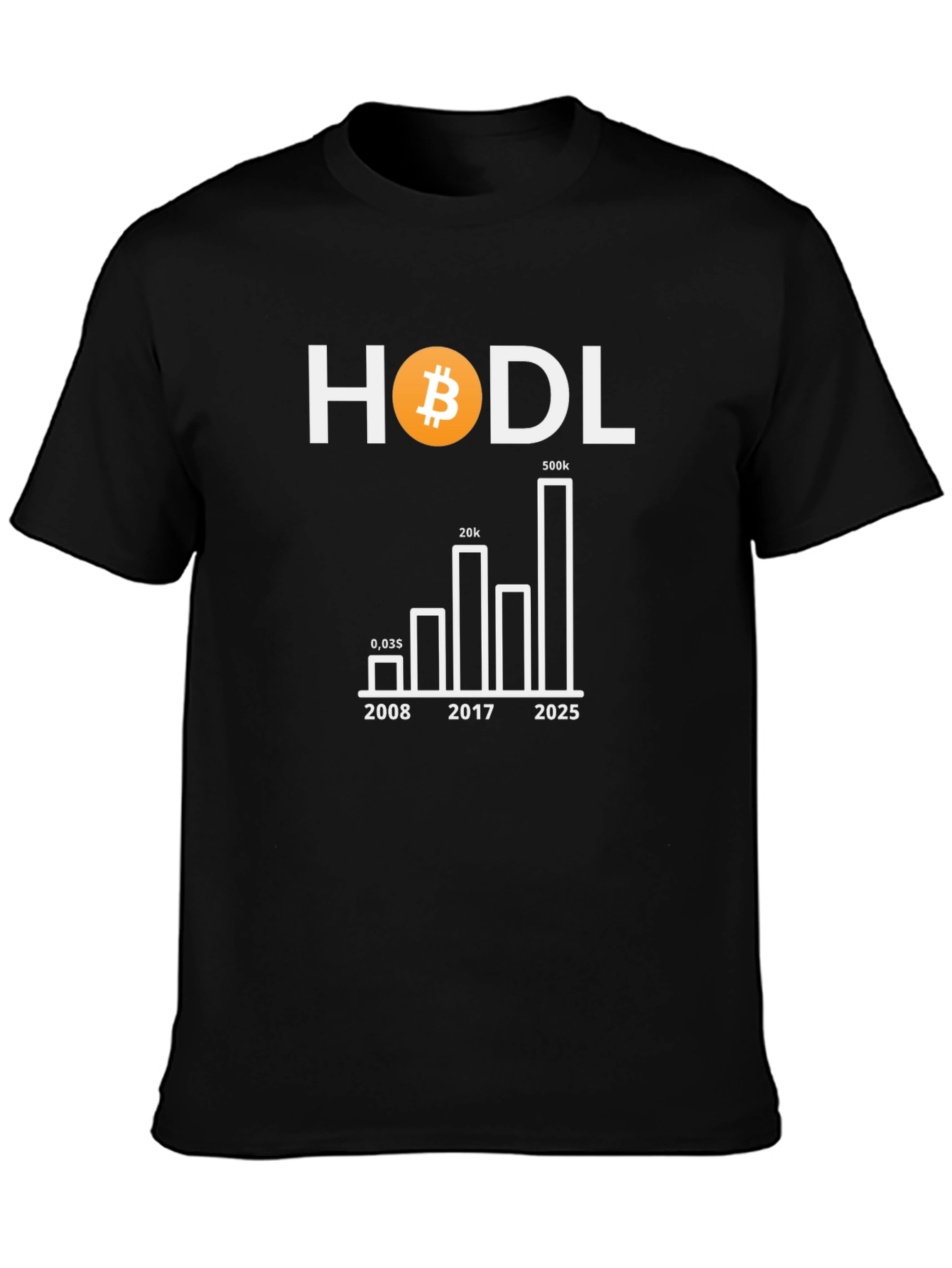 HODL Bitcoin Crypto T-Shirt