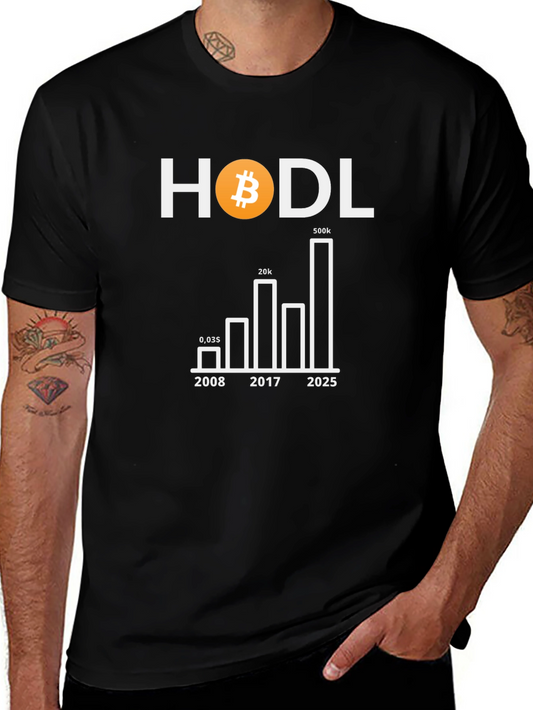HODL Bitcoin Crypto T-Shirt