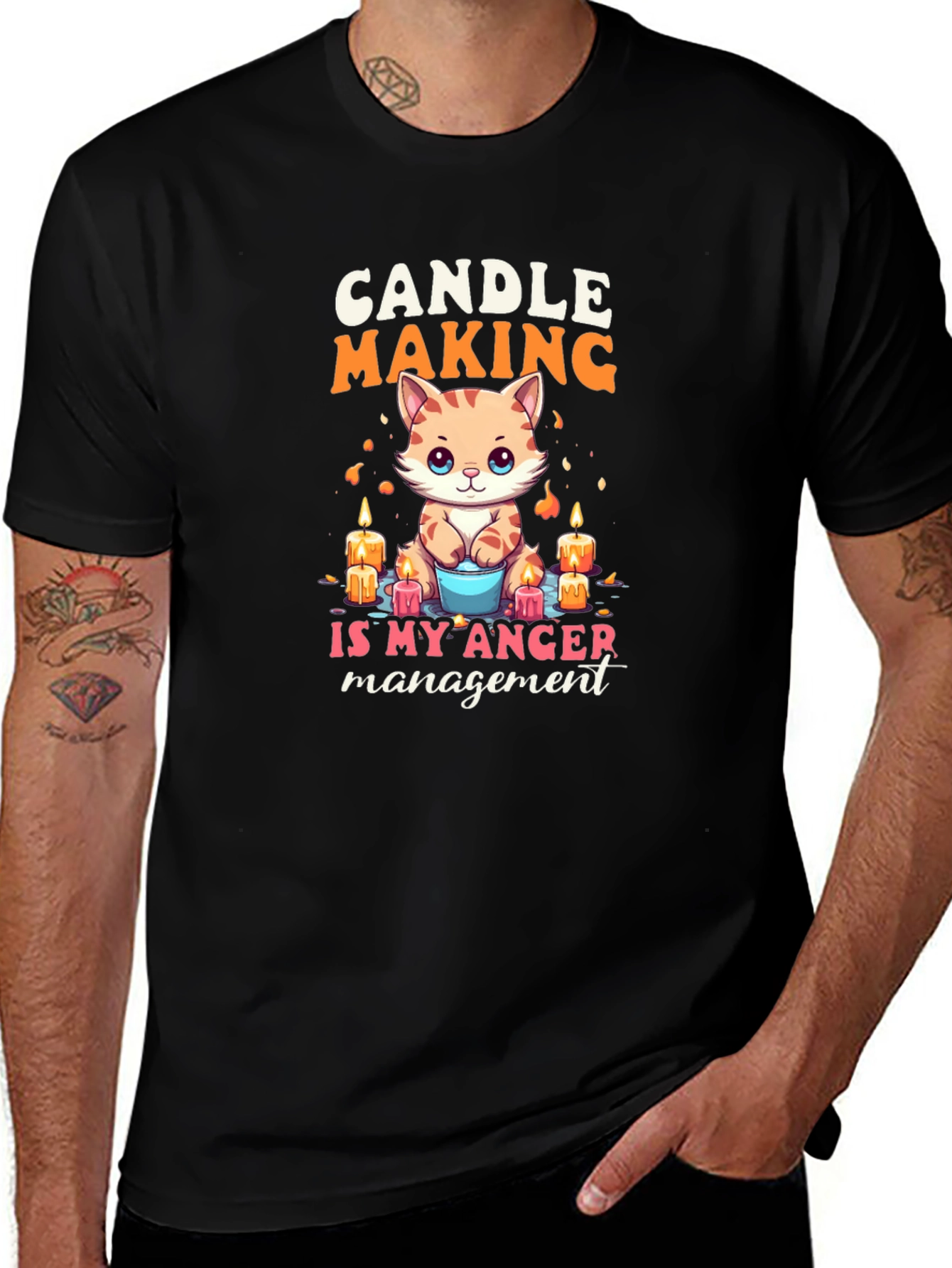 Candle Making Anger Management T-Shirt