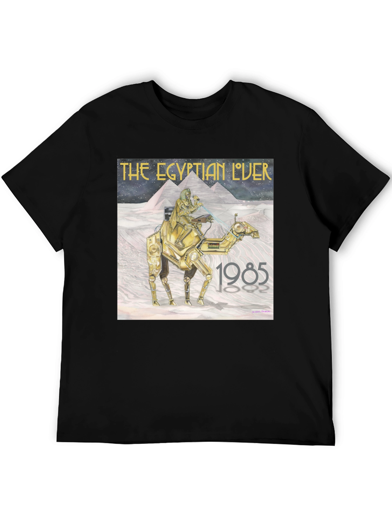 Egyptian Lover 1985 Black T-Shirt