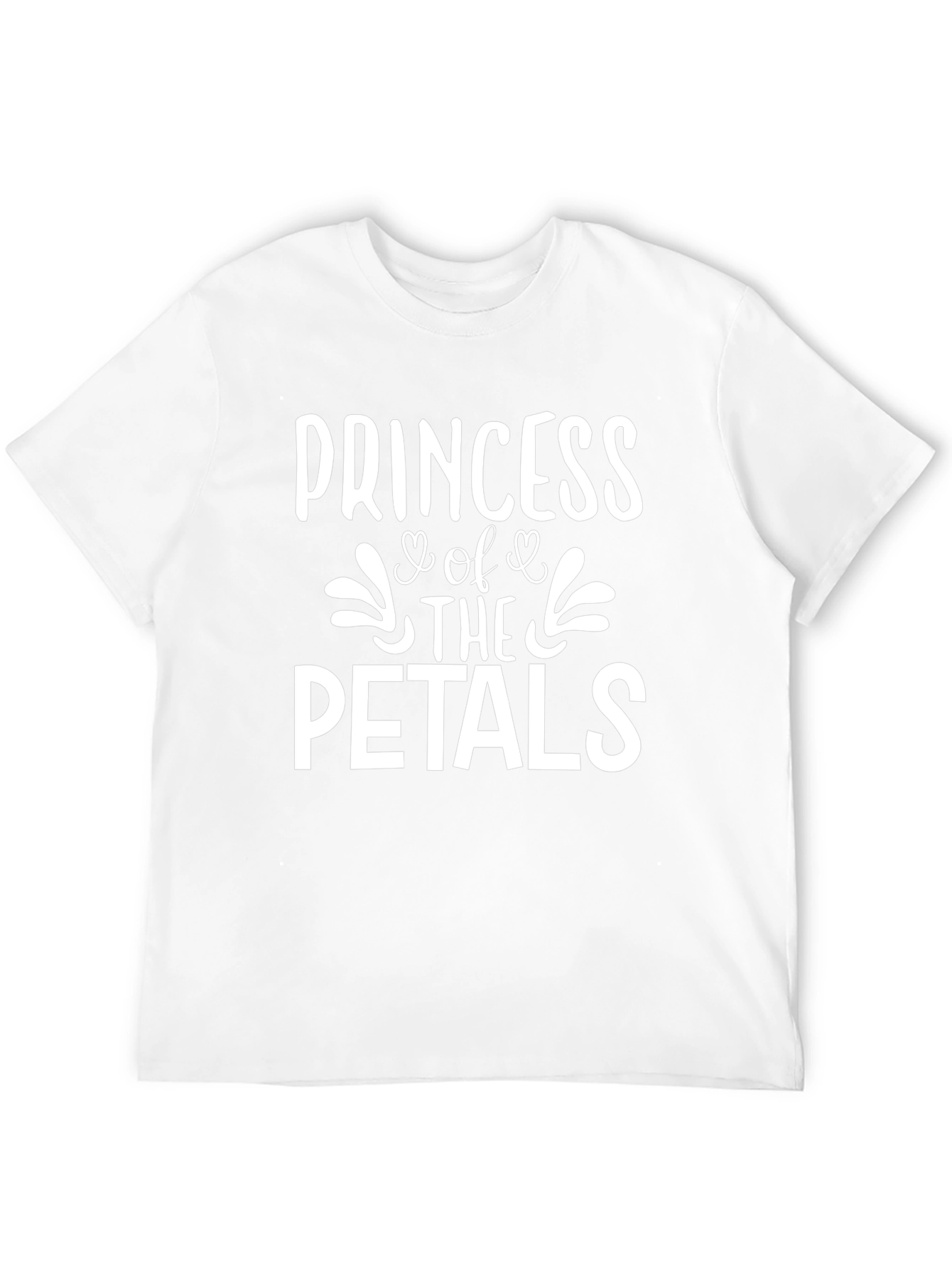 Princess of the Petals Black T-Shirt