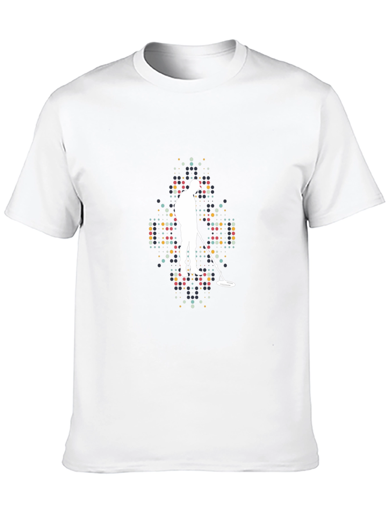 Metal Detector T-Shirt - Black Graphic Tee