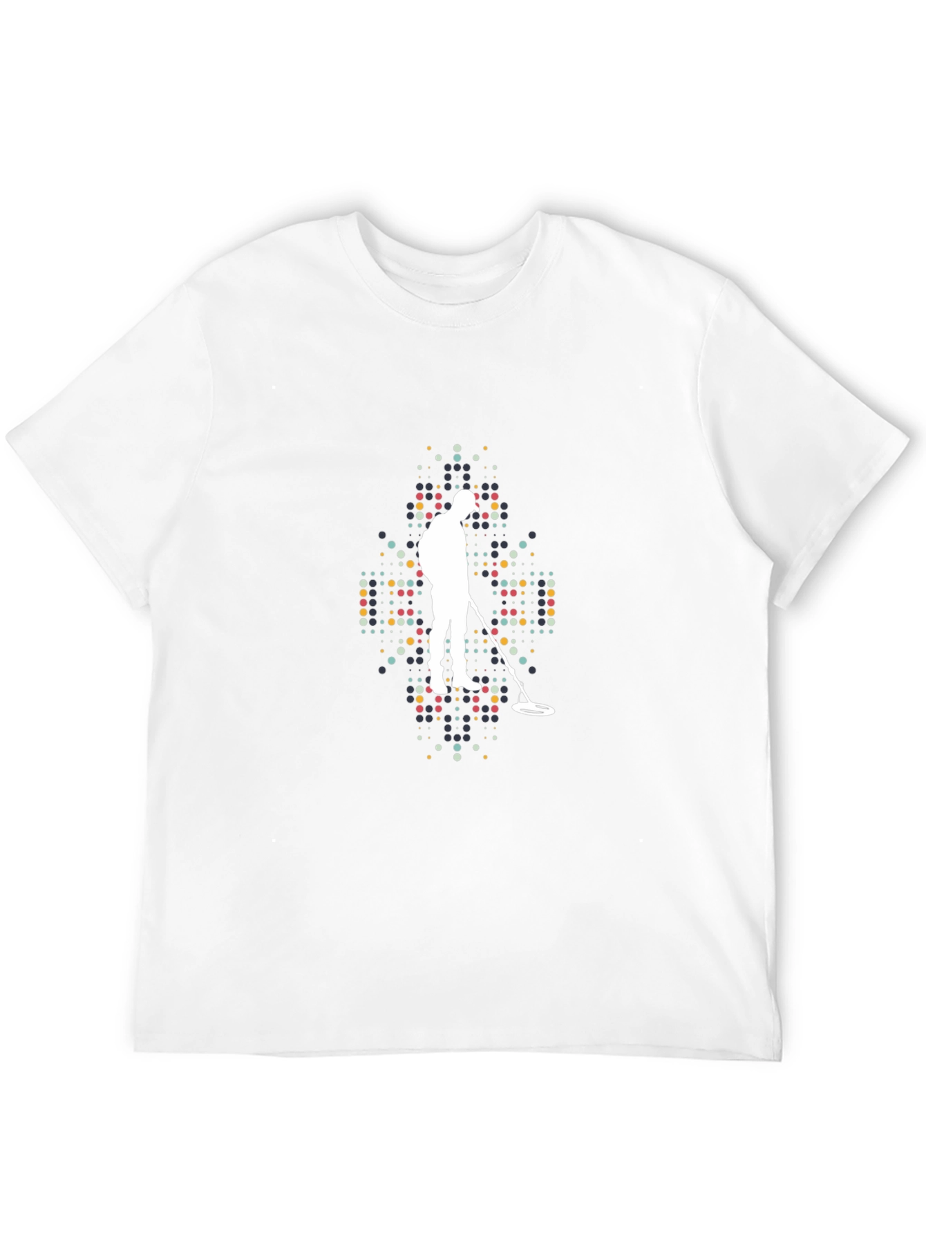 Metal Detector T-Shirt - Black Graphic Tee