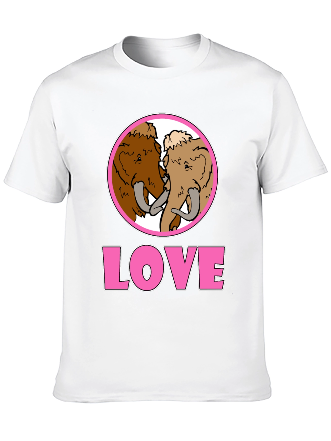 Mammoth Love T-Shirt - Black Cotton Tee