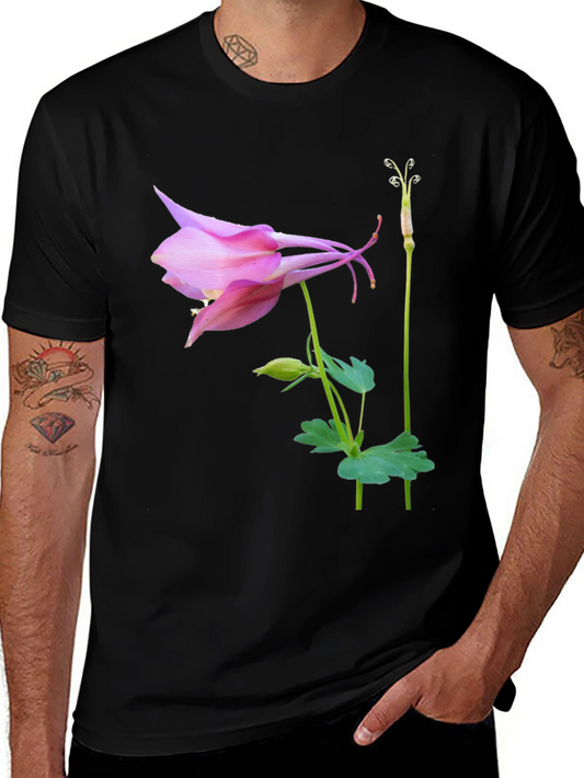 Floral Graphic T-Shirt - Unique Botanical Design