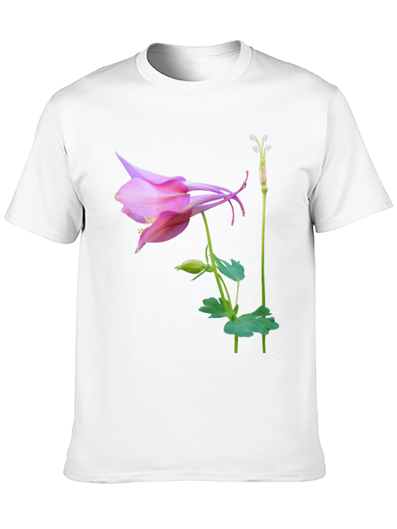 Floral Graphic T-Shirt - Unique Botanical Design