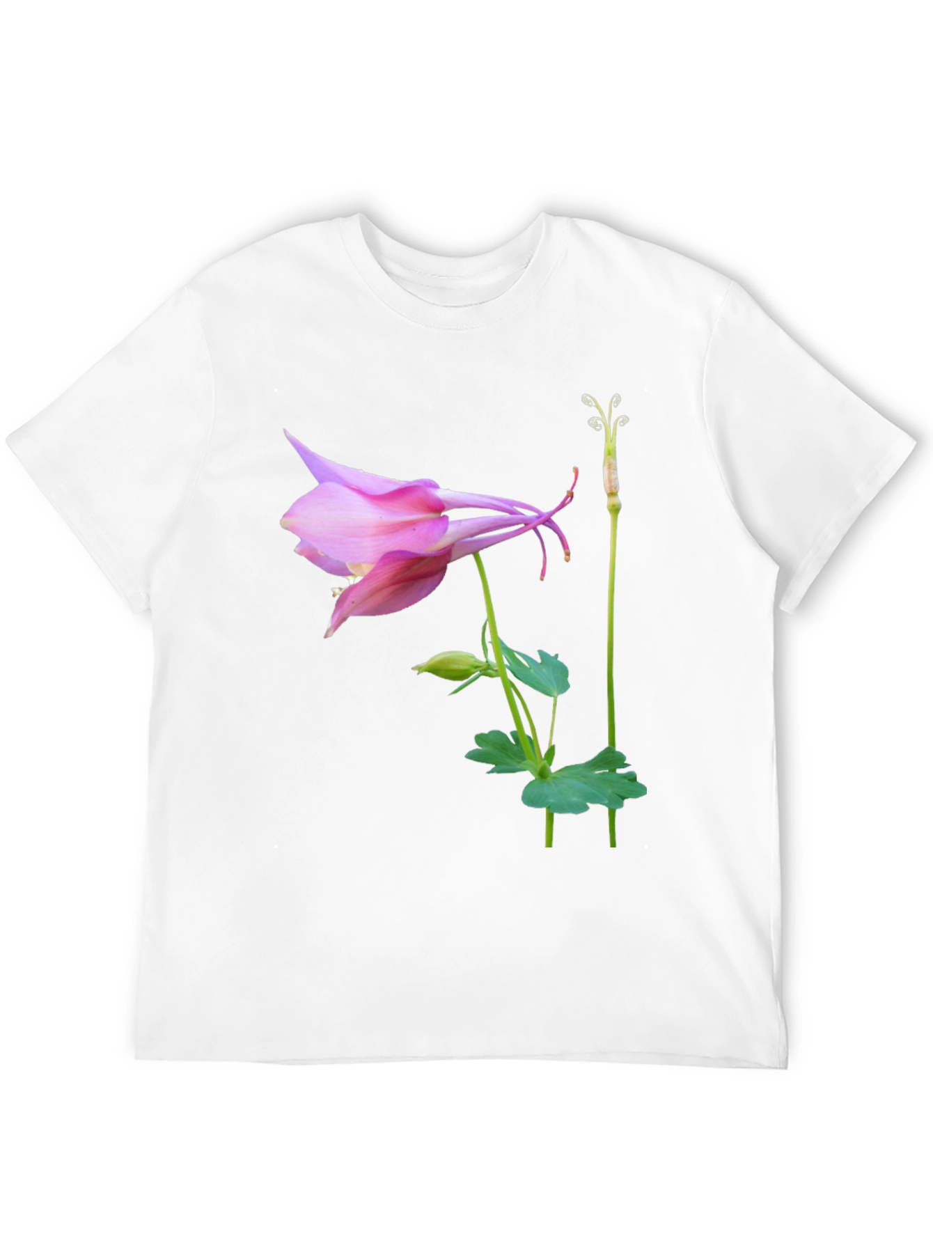 Floral Graphic T-Shirt - Unique Botanical Design