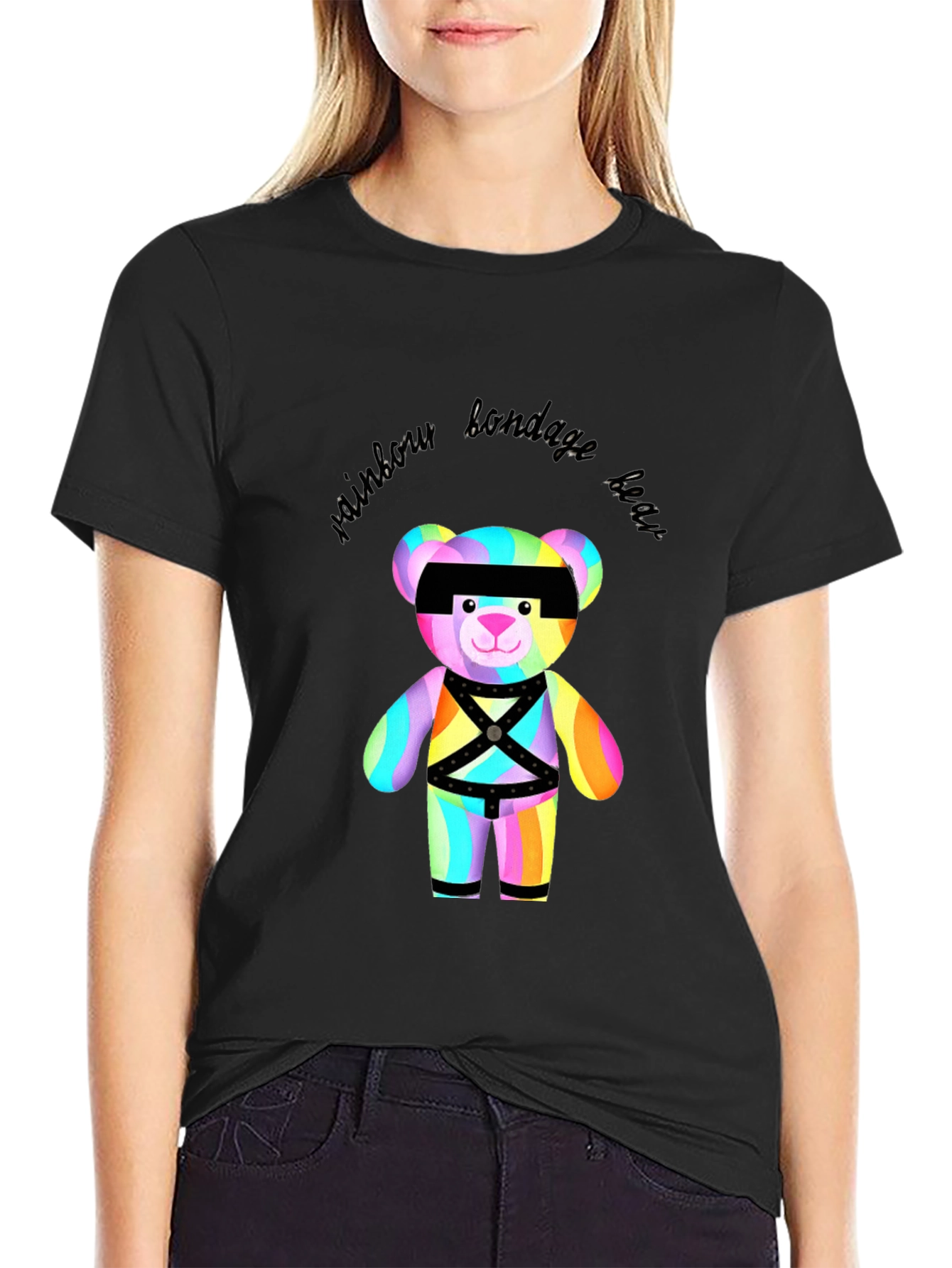 Rainbow Bondage Bear T-Shirt
