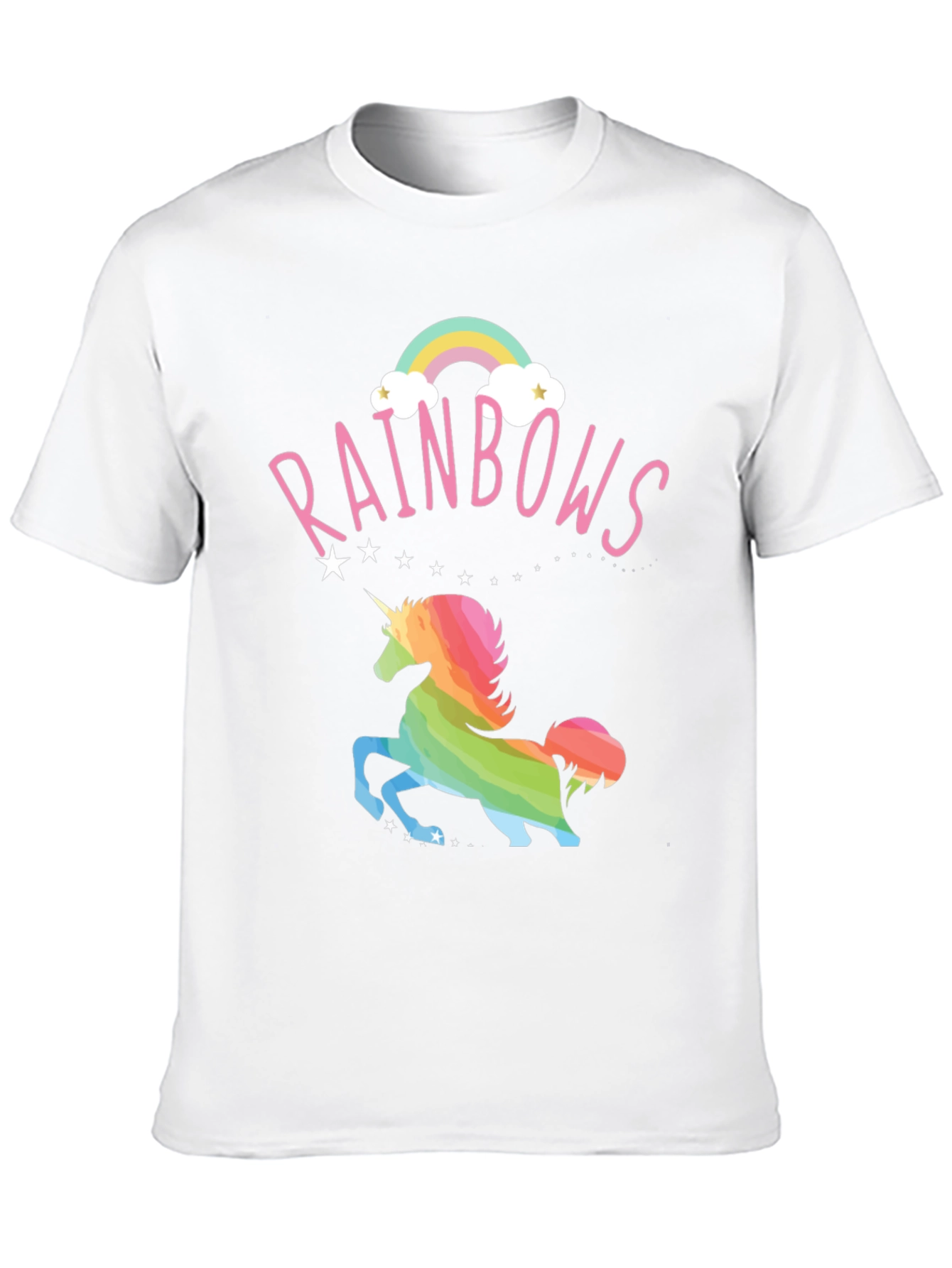 Rainbow Unicorn Graphic T-Shirt