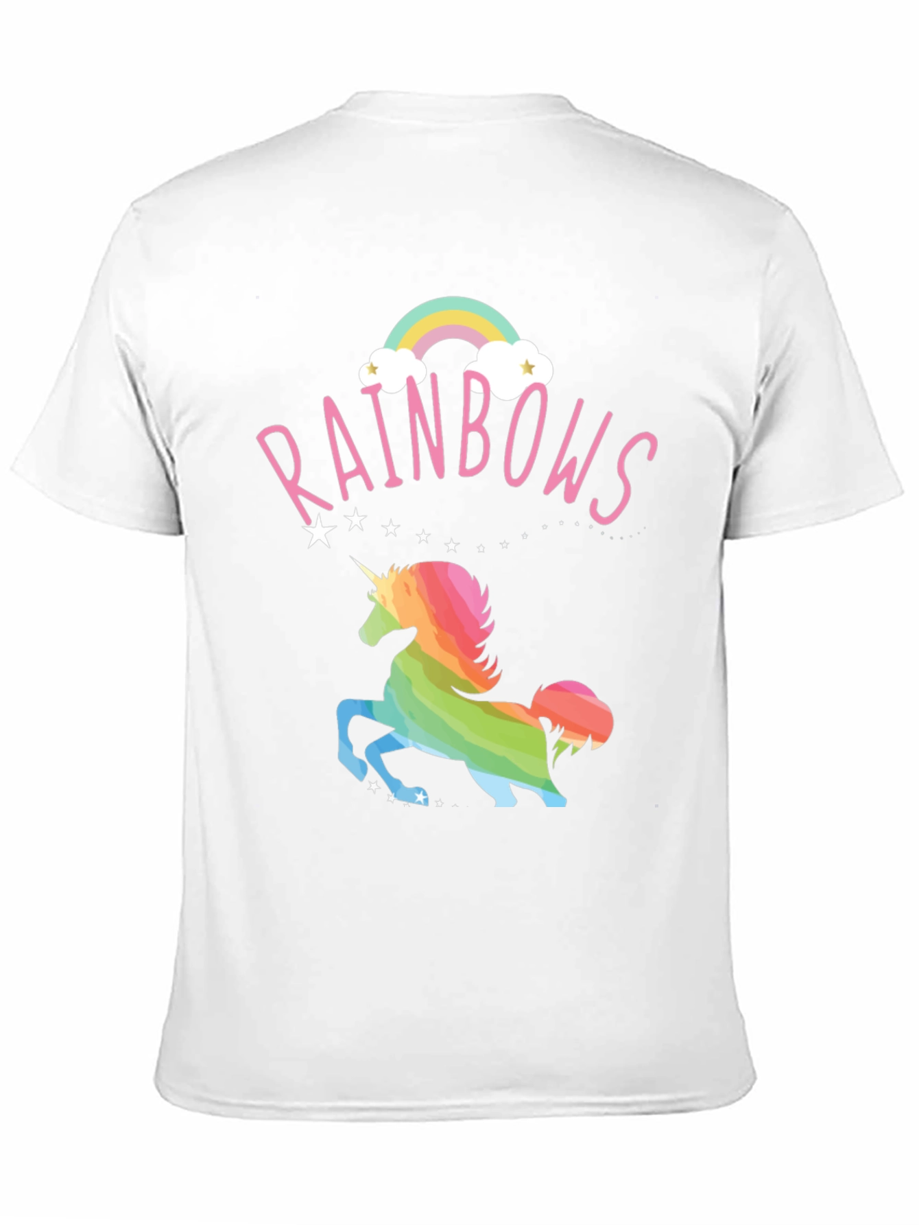 Rainbow Unicorn Graphic T-Shirt