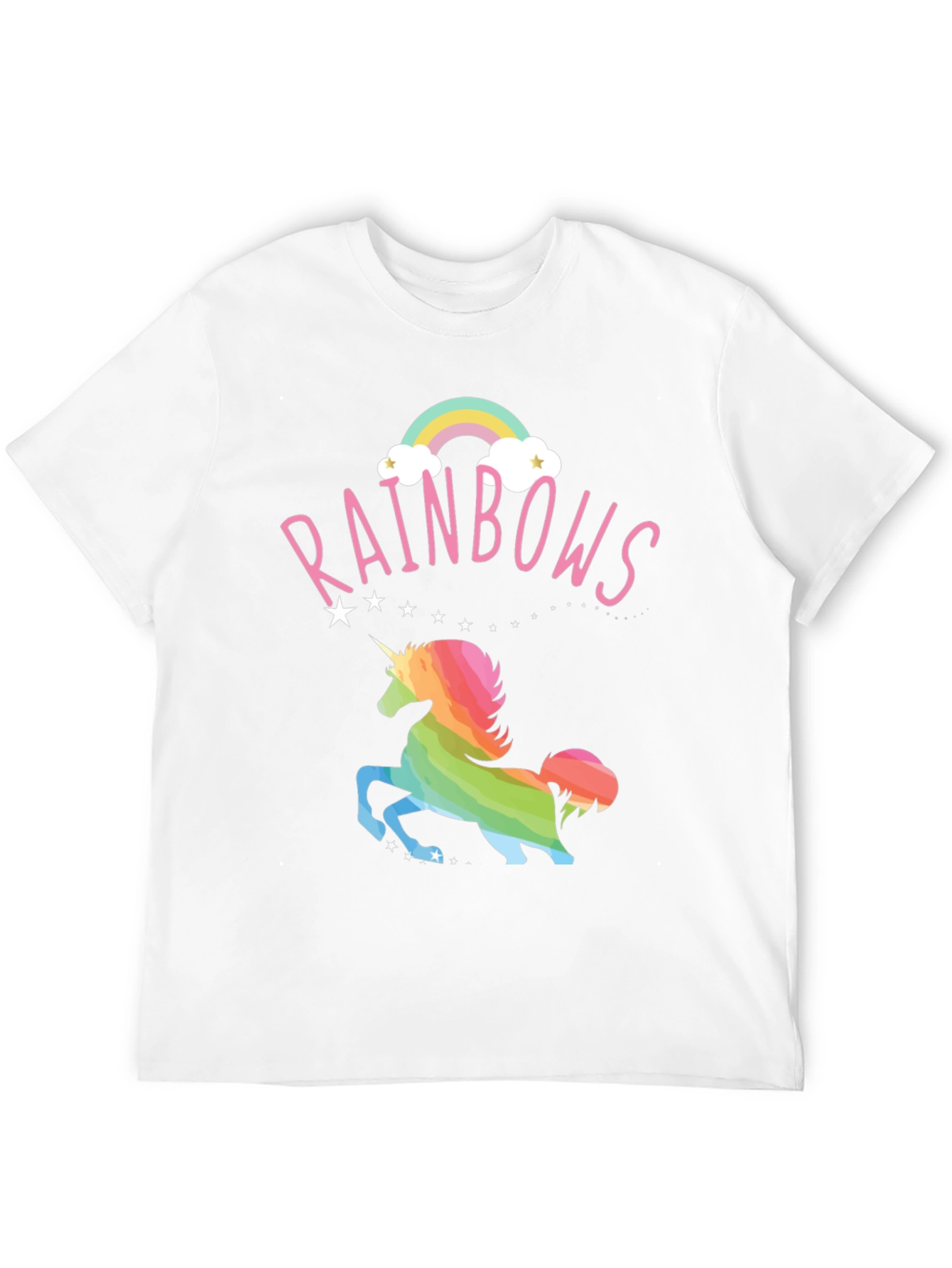 Rainbow Unicorn Graphic T-Shirt