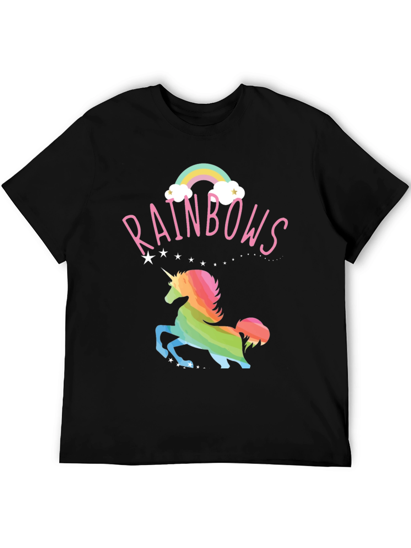 Rainbow Unicorn Graphic T-Shirt