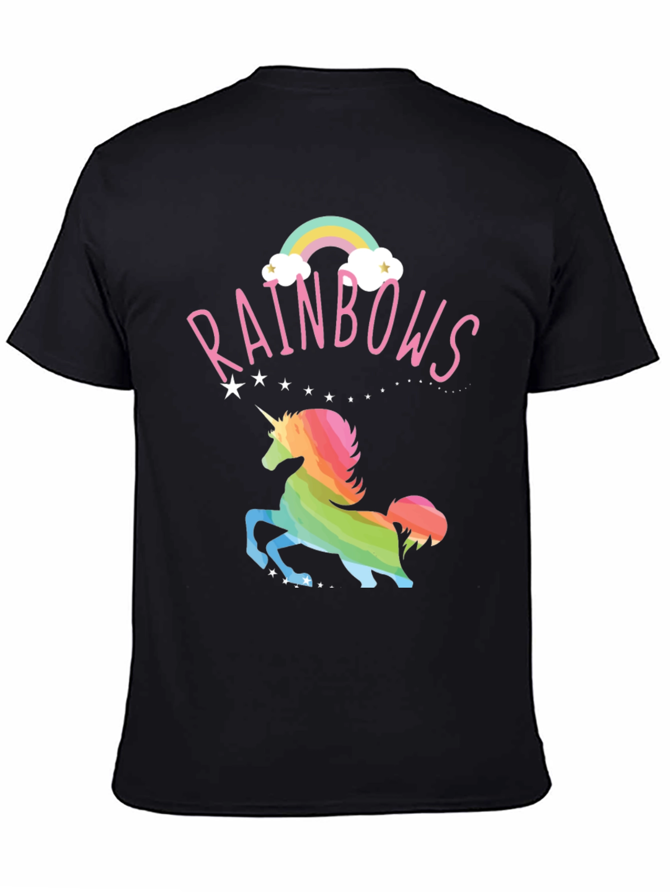 Rainbow Unicorn Graphic T-Shirt