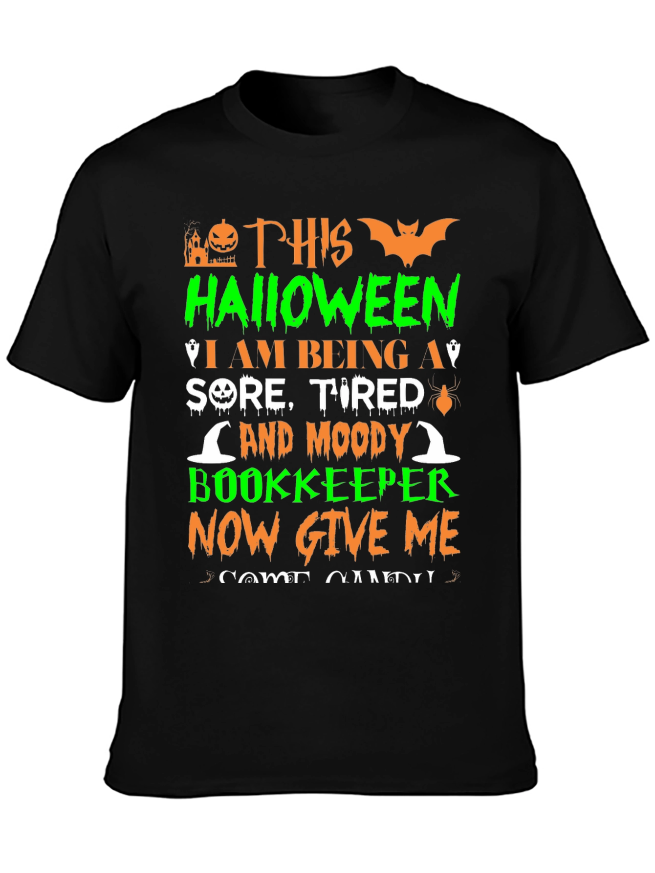 Halloween Bookkeeper T-Shirt