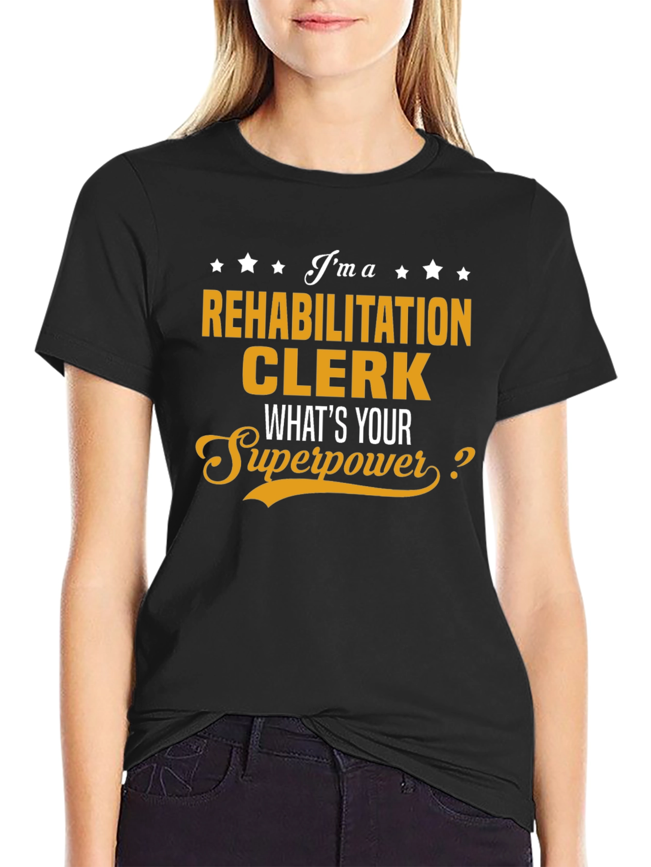 Rehabilitation Clerk Superpower T-Shirt