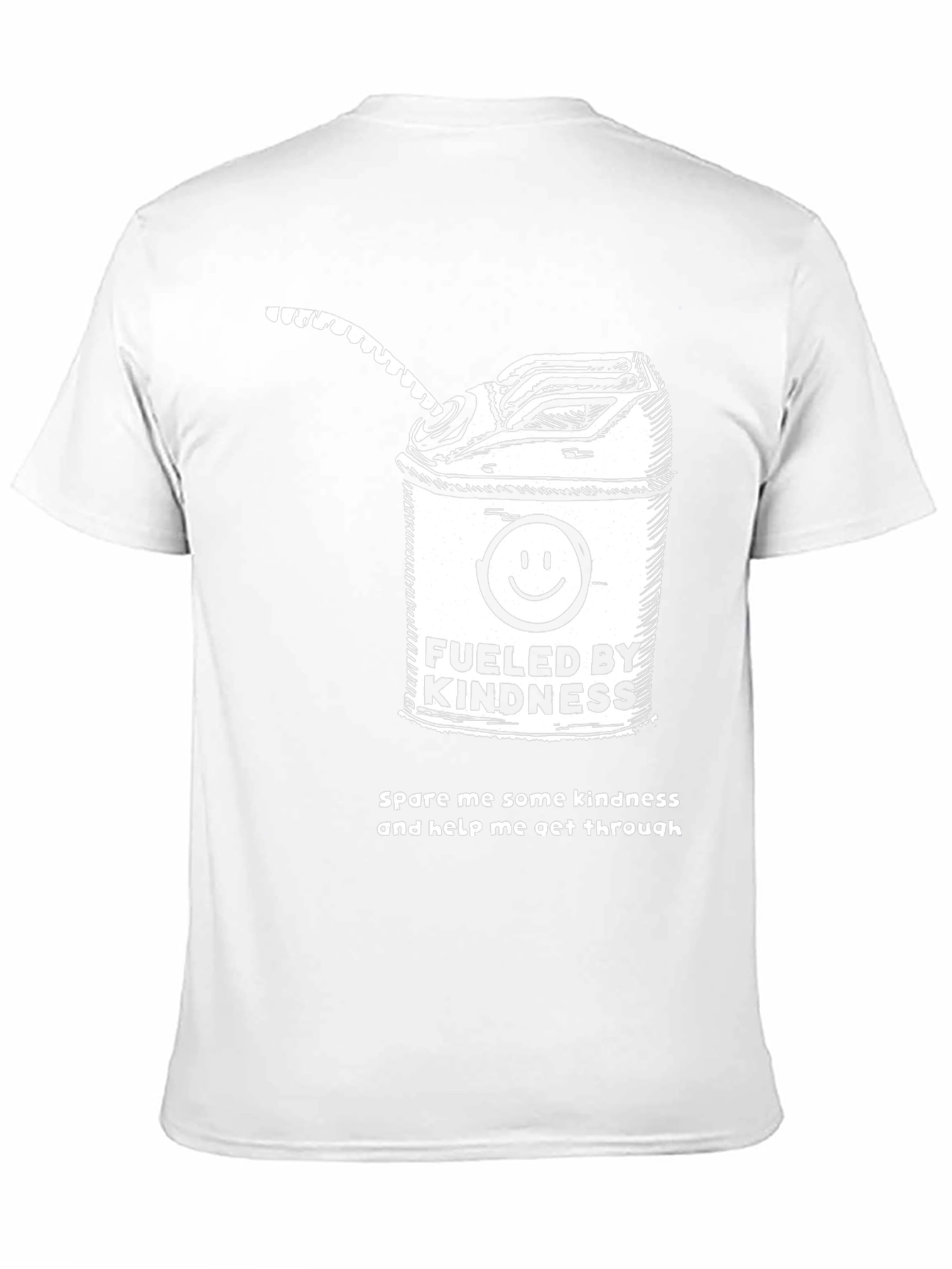 Fueled by Kindness Black Graphic T-Shirt