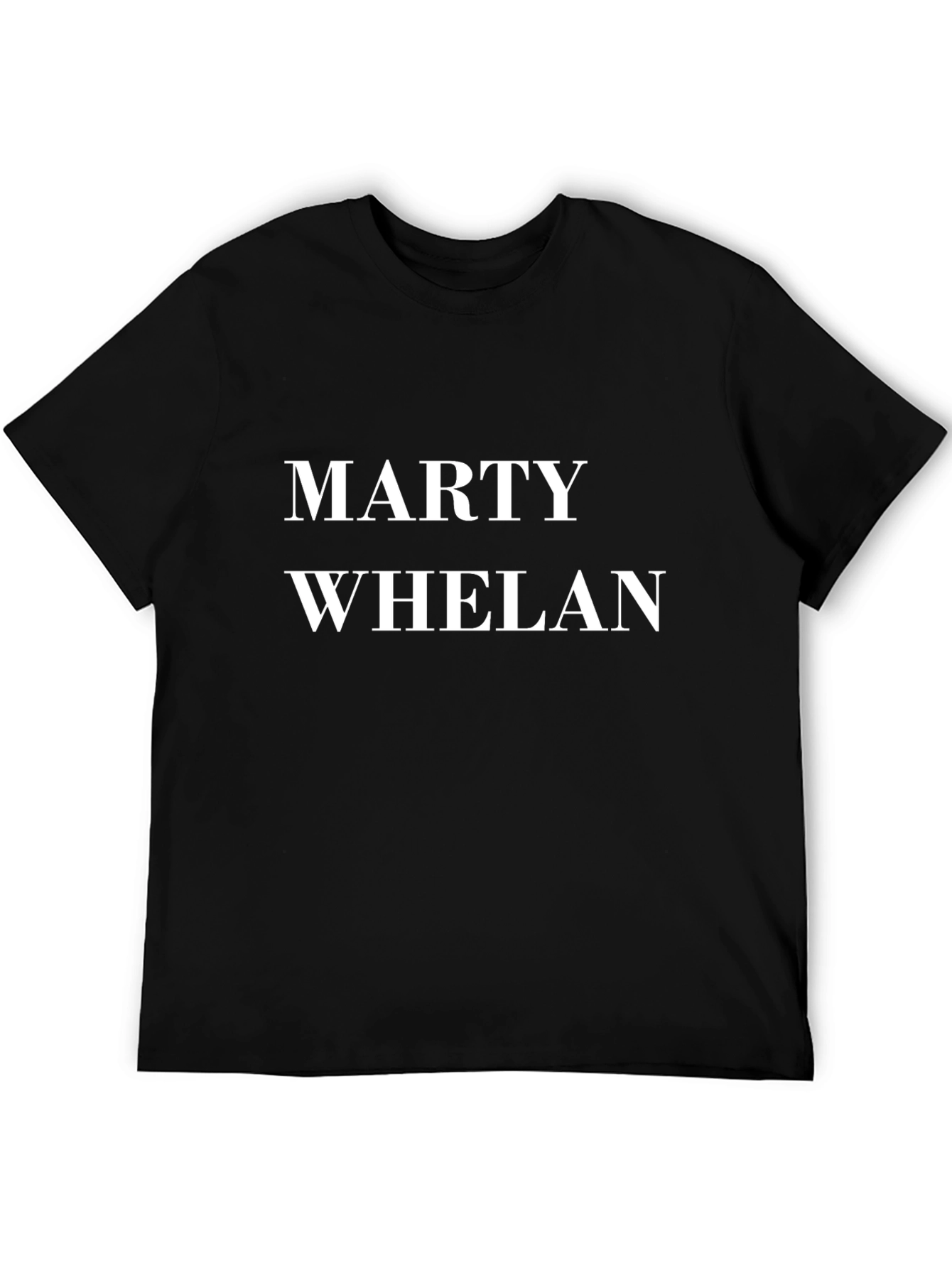 Marty Whelan Black T-Shirt