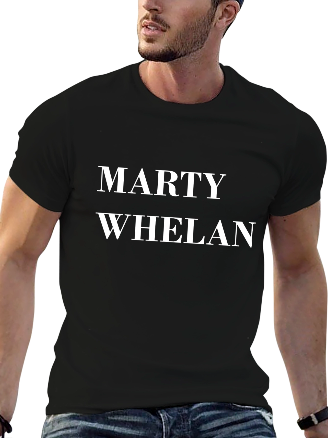 Marty Whelan Black T-Shirt
