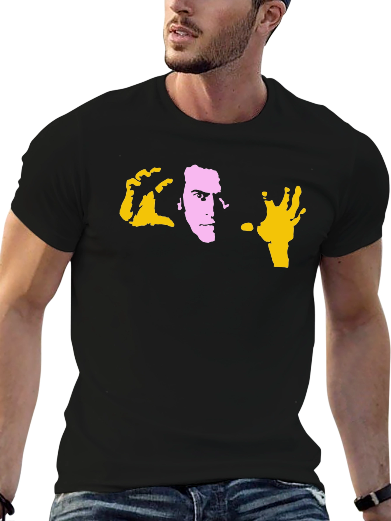Evil Dead Inspired Graphic T-Shirt - Groovy