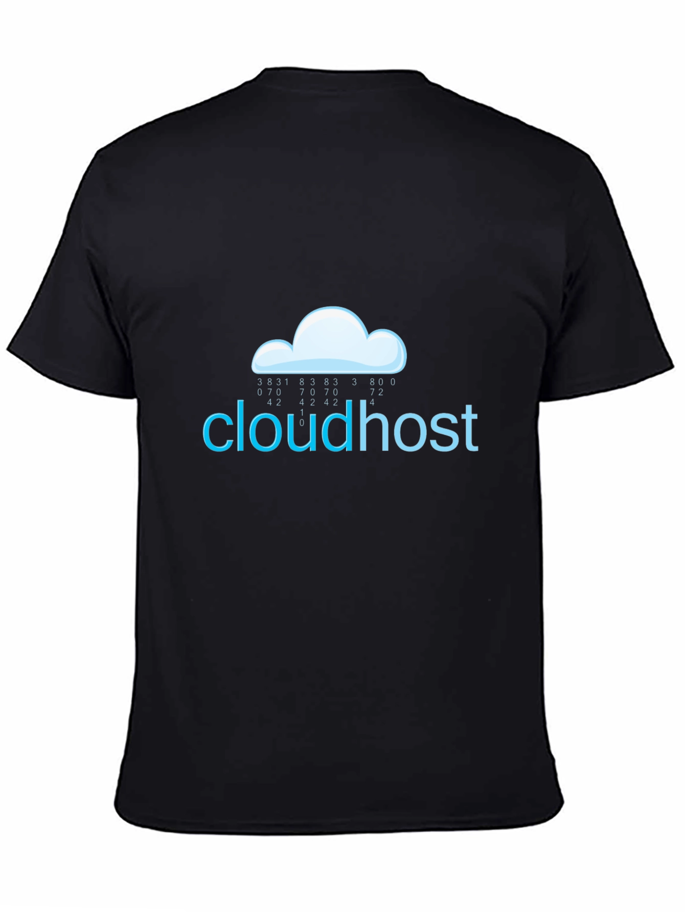 Cloudhost Graphic T-Shirt - Black