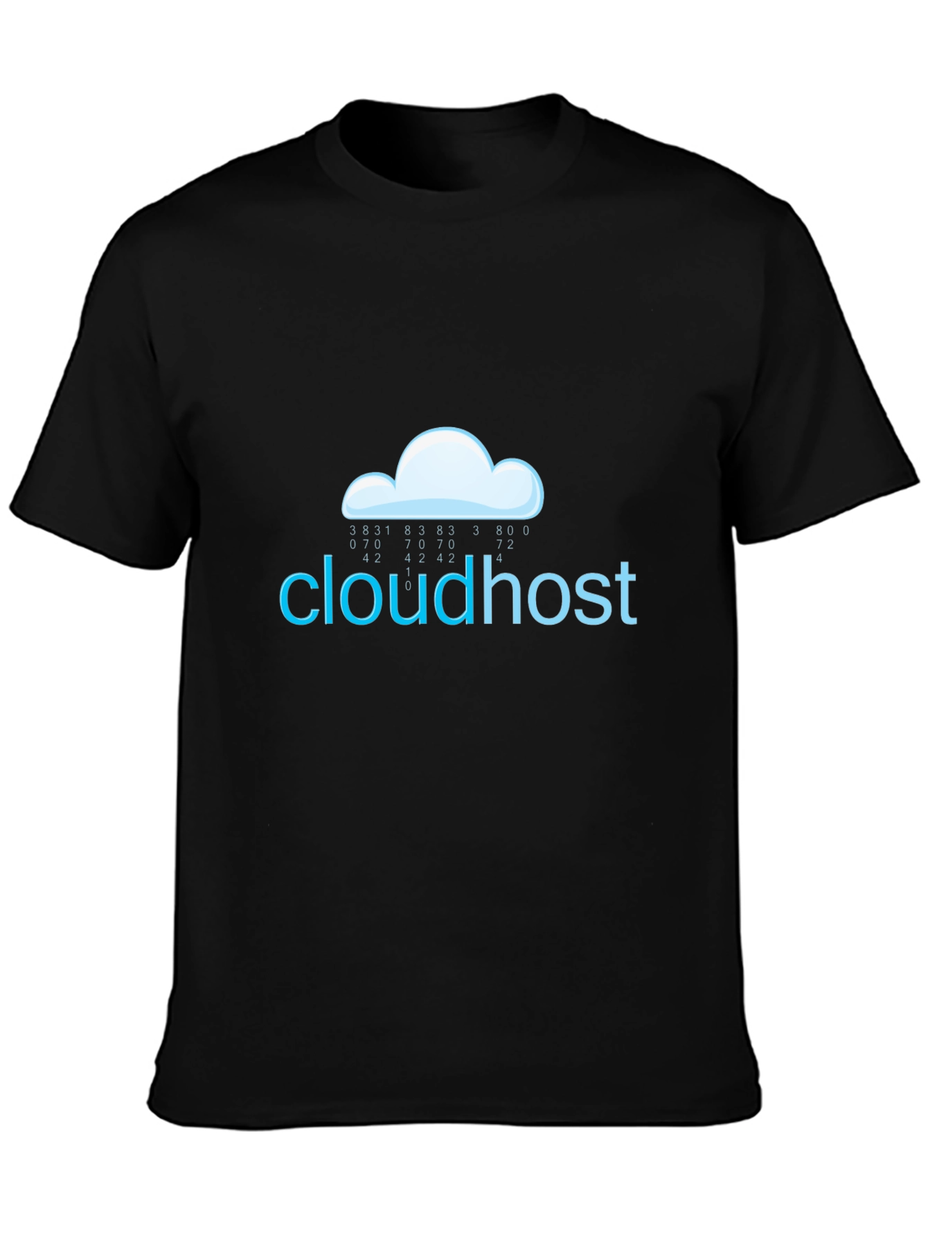 Cloudhost Graphic T-Shirt - Black
