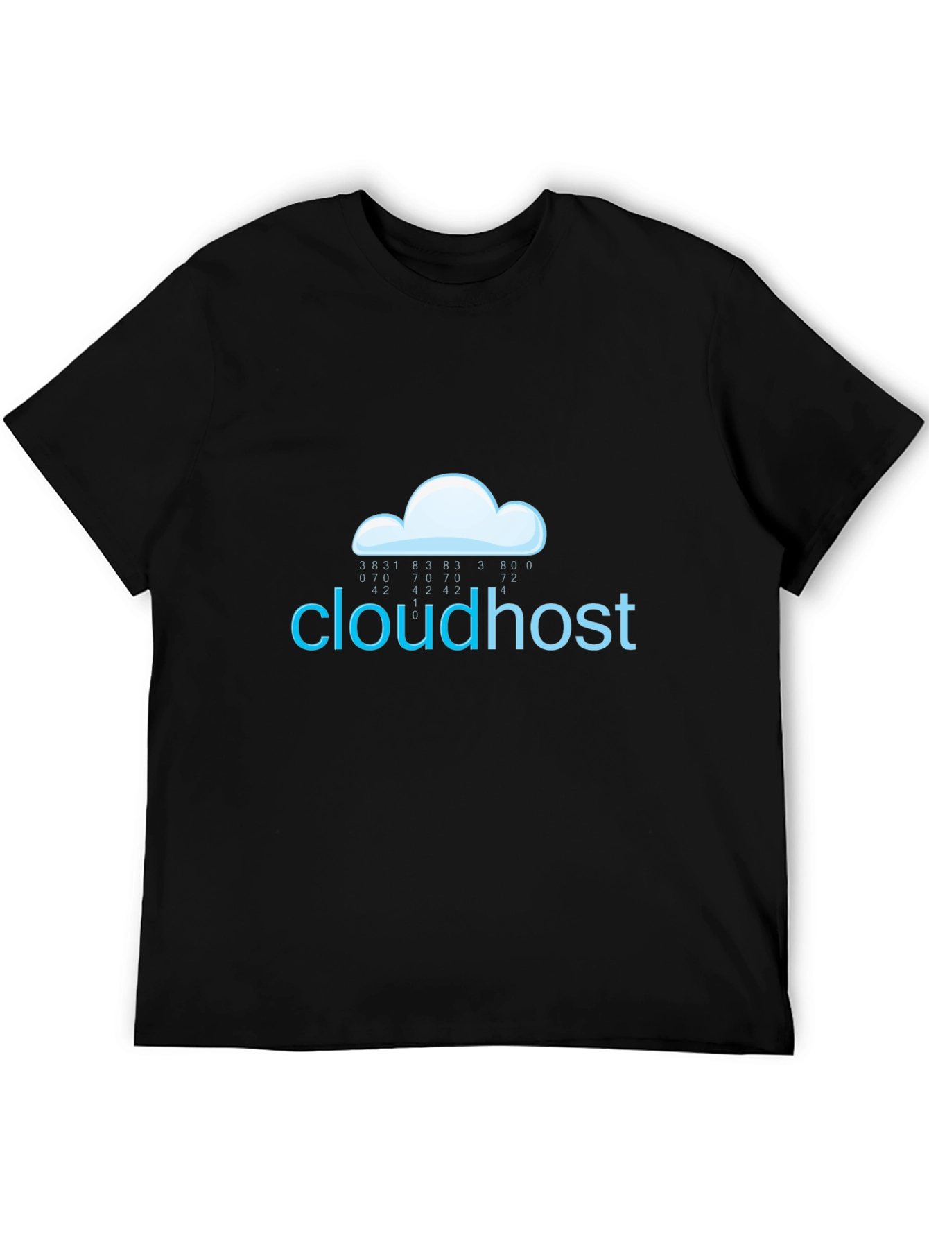 Cloudhost Graphic T-Shirt - Black
