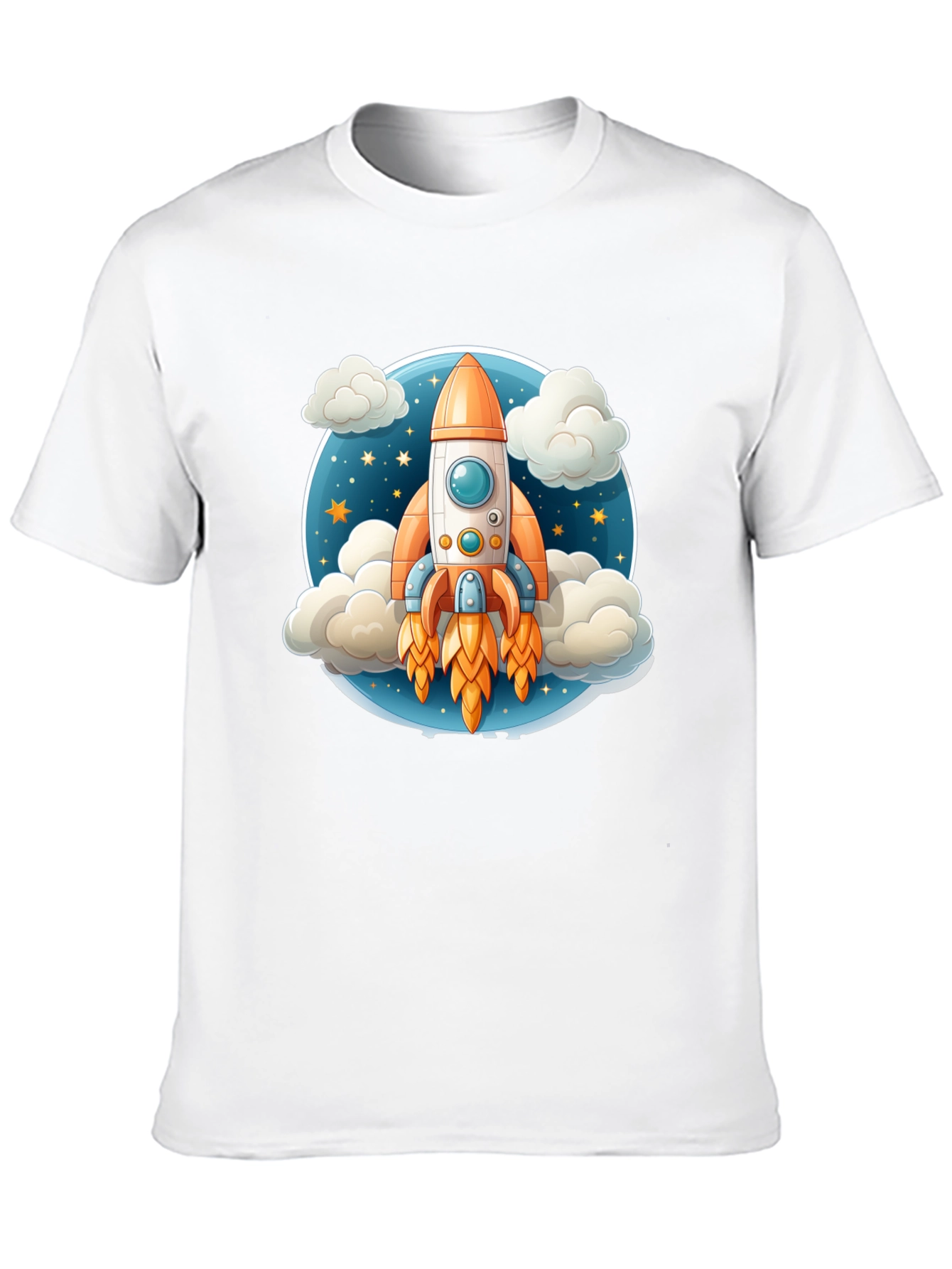 Rocket Launch T-Shirt - Galaxy Explorer Tee