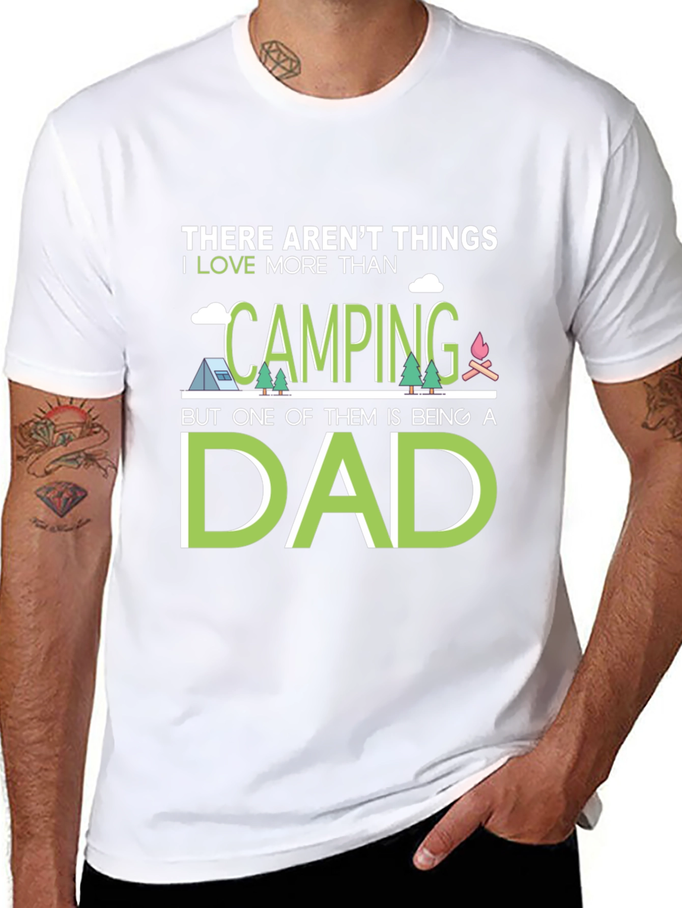 Camping Dad T-Shirt