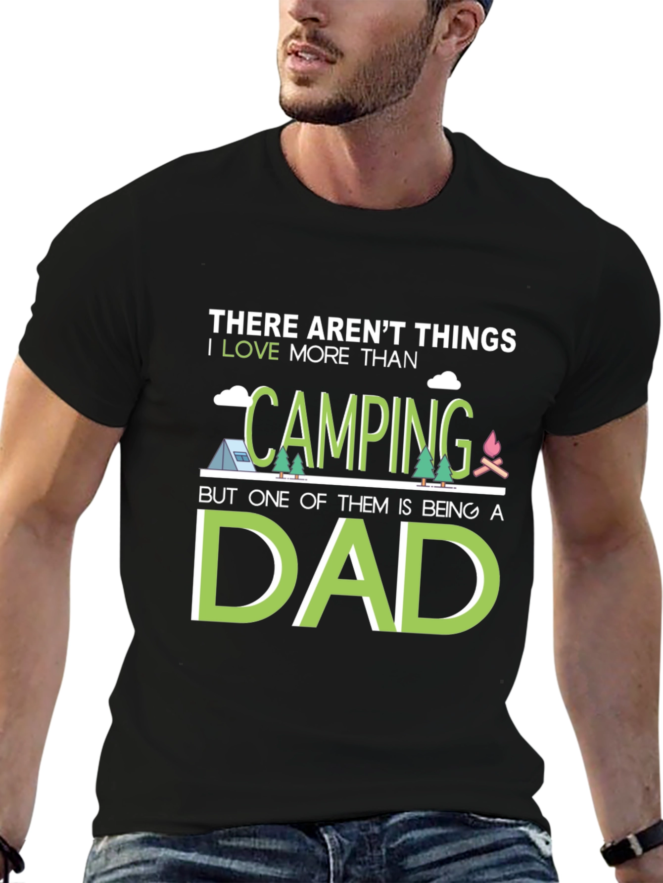Camping Dad T-Shirt