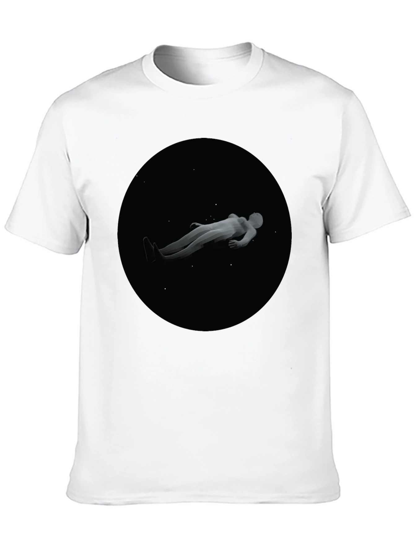 Astronaut T-Shirt - Relaxed Fit Black Tee