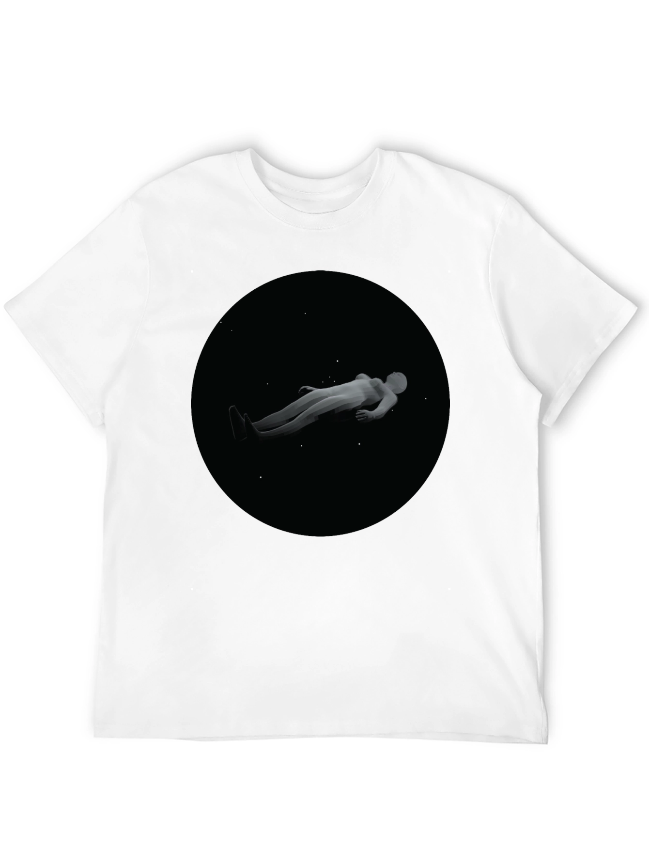 Astronaut T-Shirt - Relaxed Fit Black Tee
