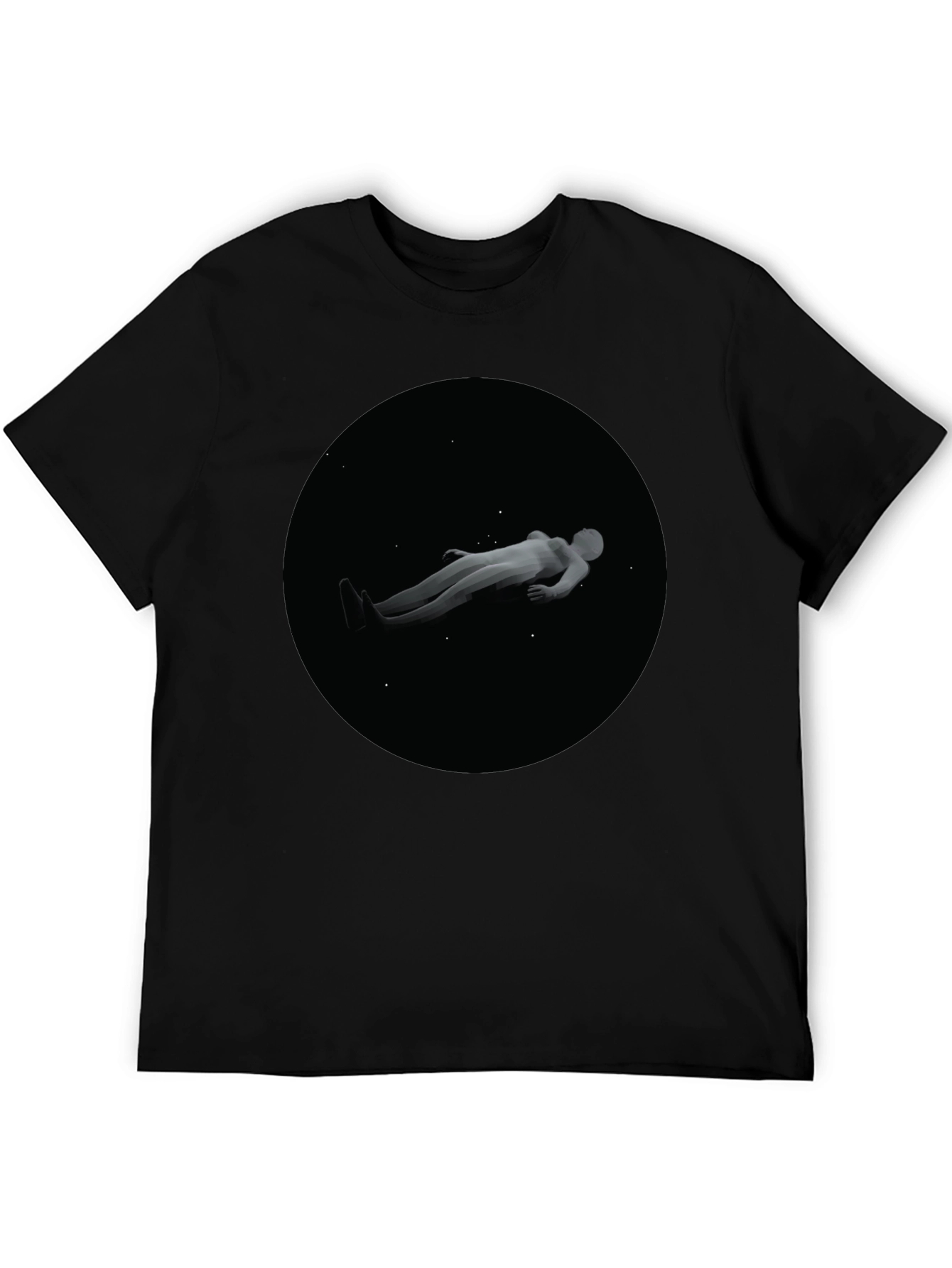 Astronaut T-Shirt - Relaxed Fit Black Tee