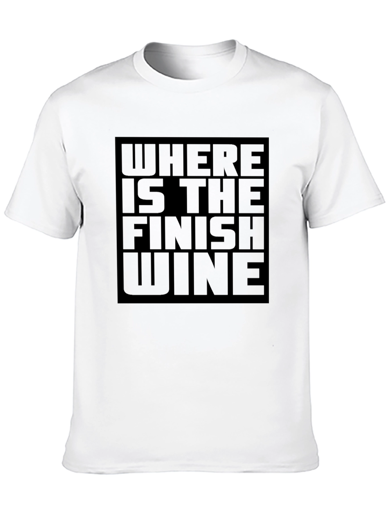 Where is the Finish Wine Black Tee