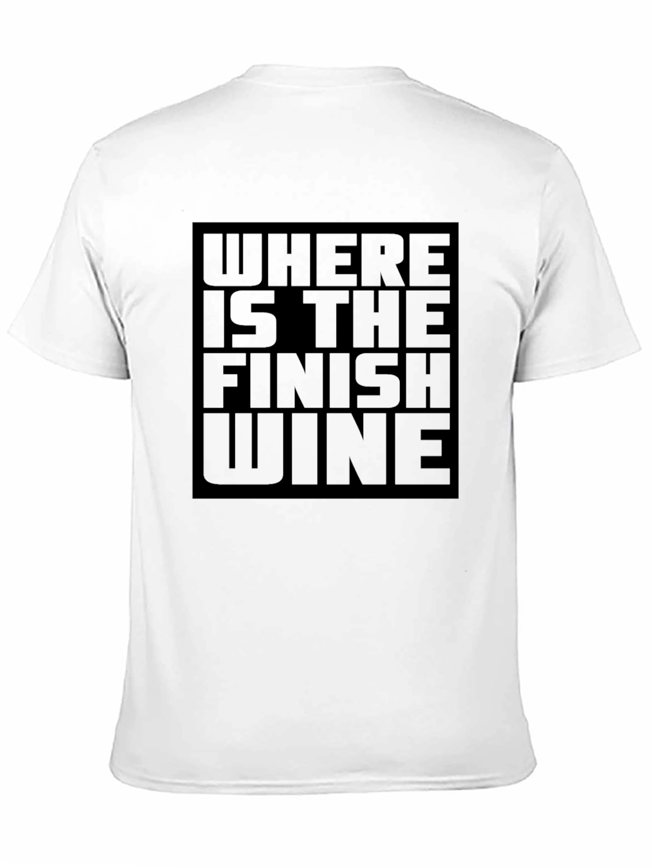 Where is the Finish Wine Black Tee