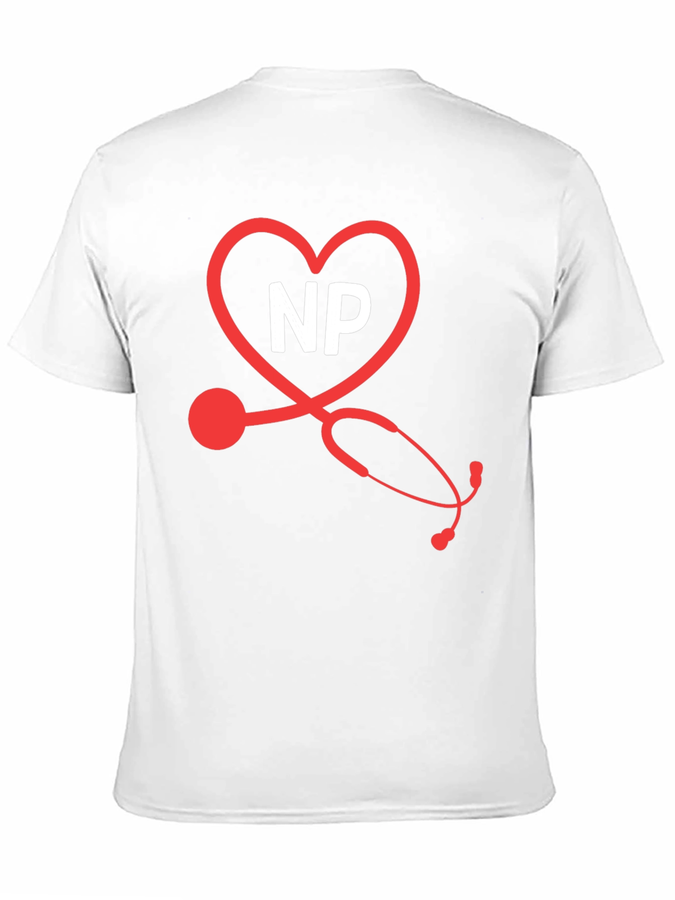 NP Nurse Practitioner Stethoscope Heart T-Shirt